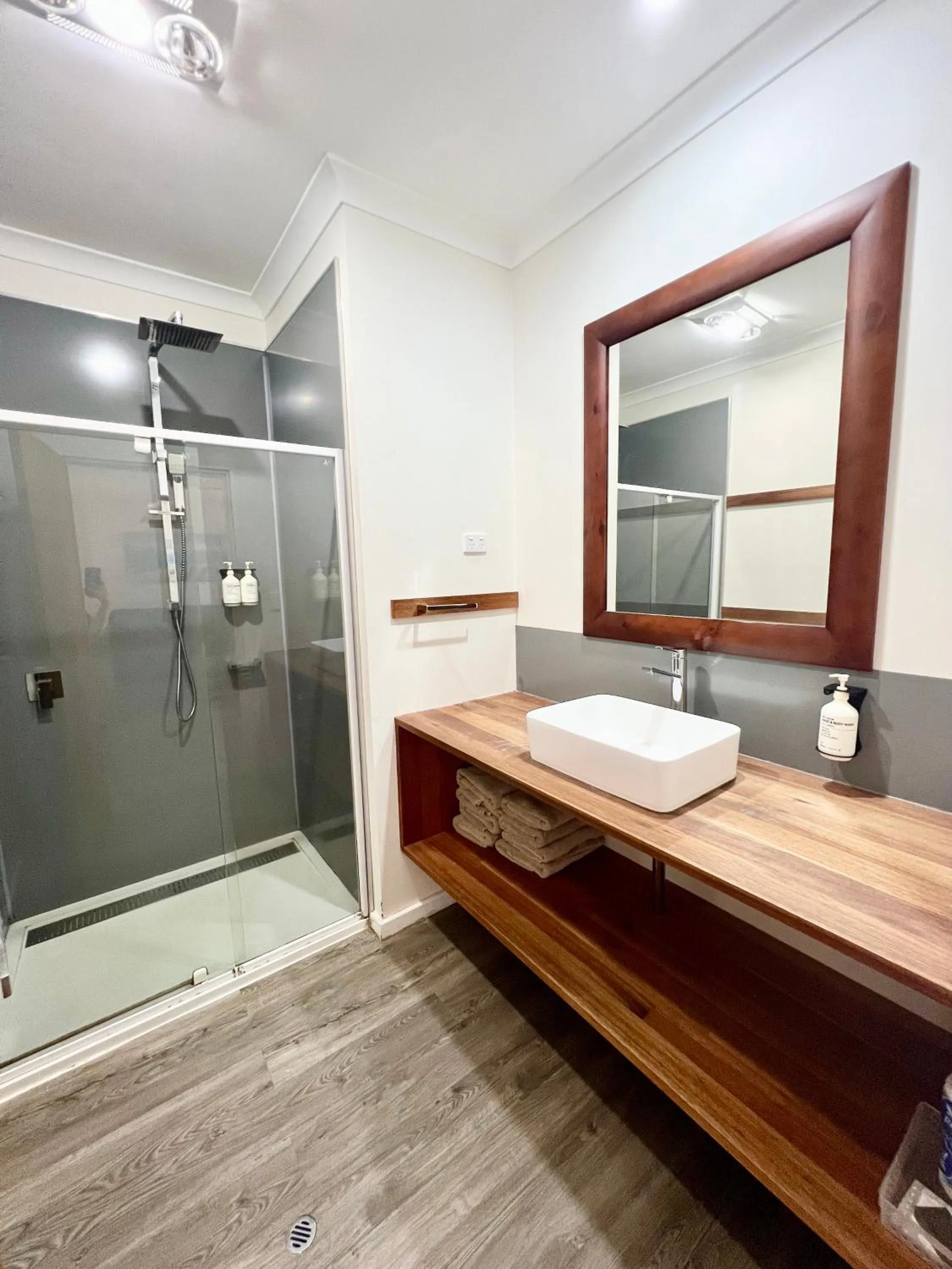 Shower in Sunset Beach Holiday Park