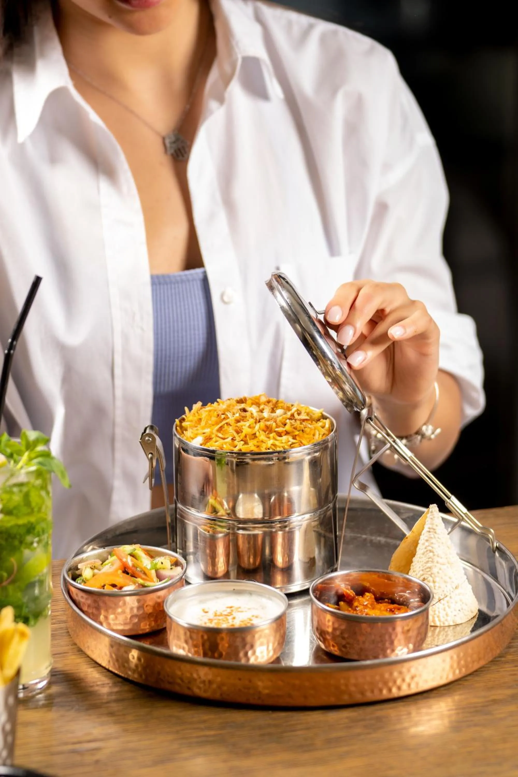 Food close-up in Al Bandar Rotana – Dubai Creek