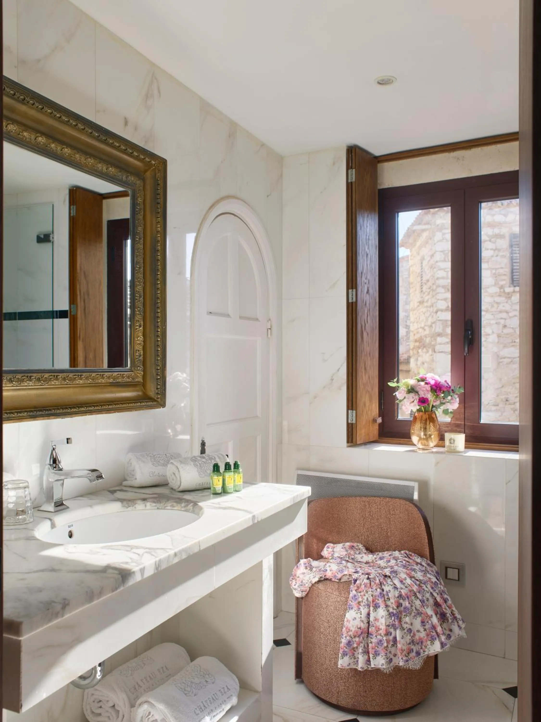 Bathroom in Chateau Eza