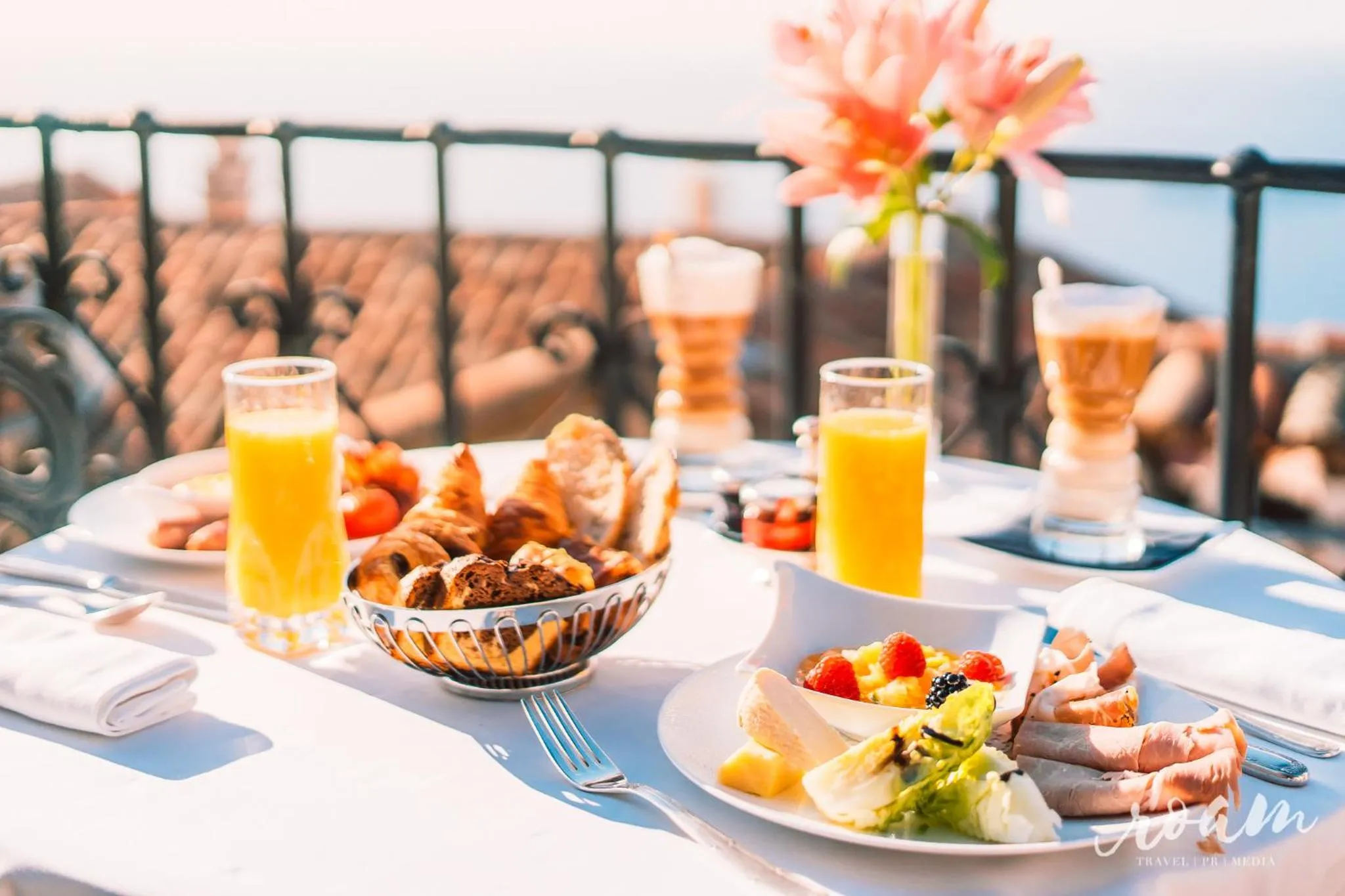 Food and drinks in Chateau Eza