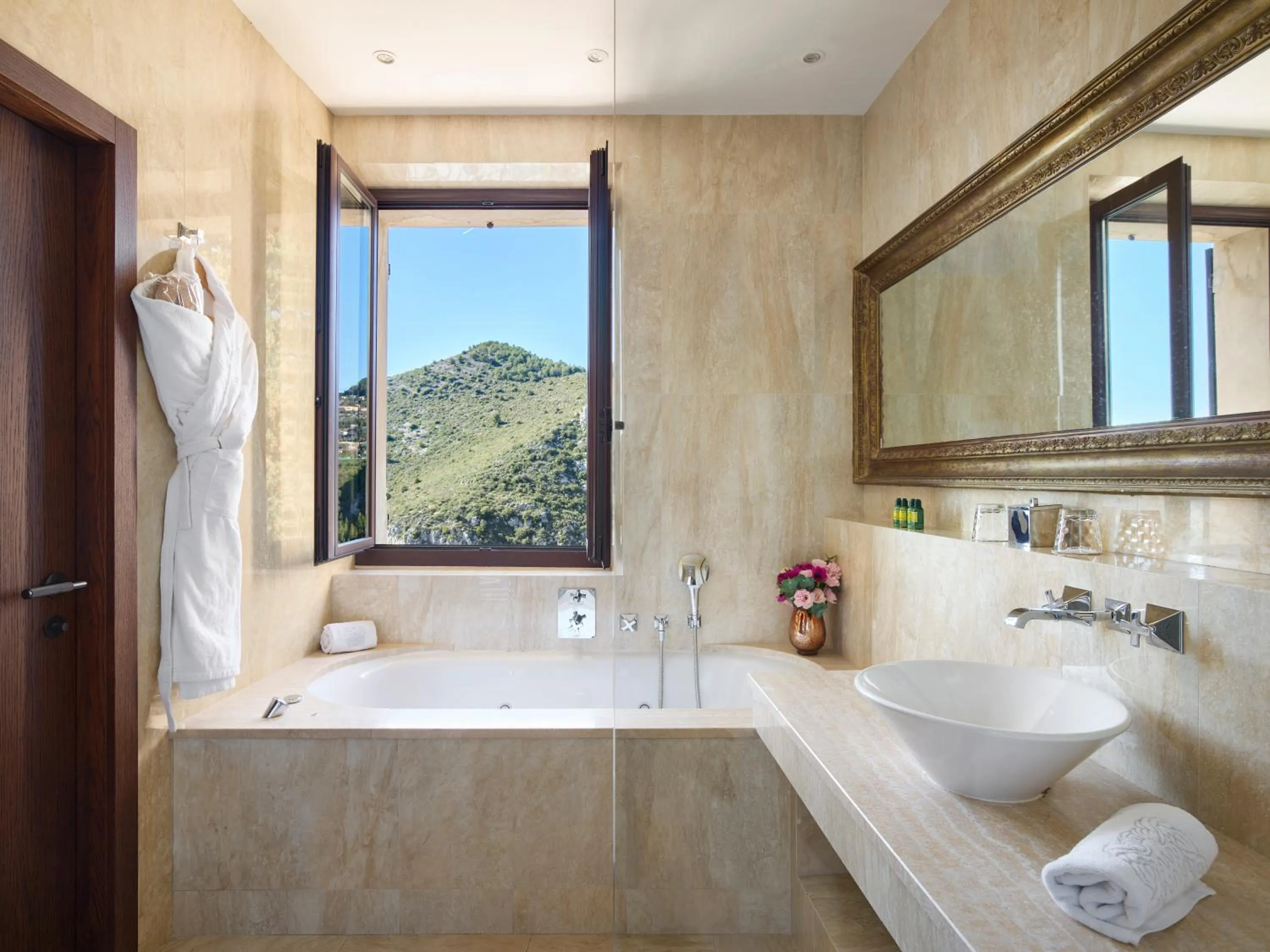 Bathroom in Chateau Eza