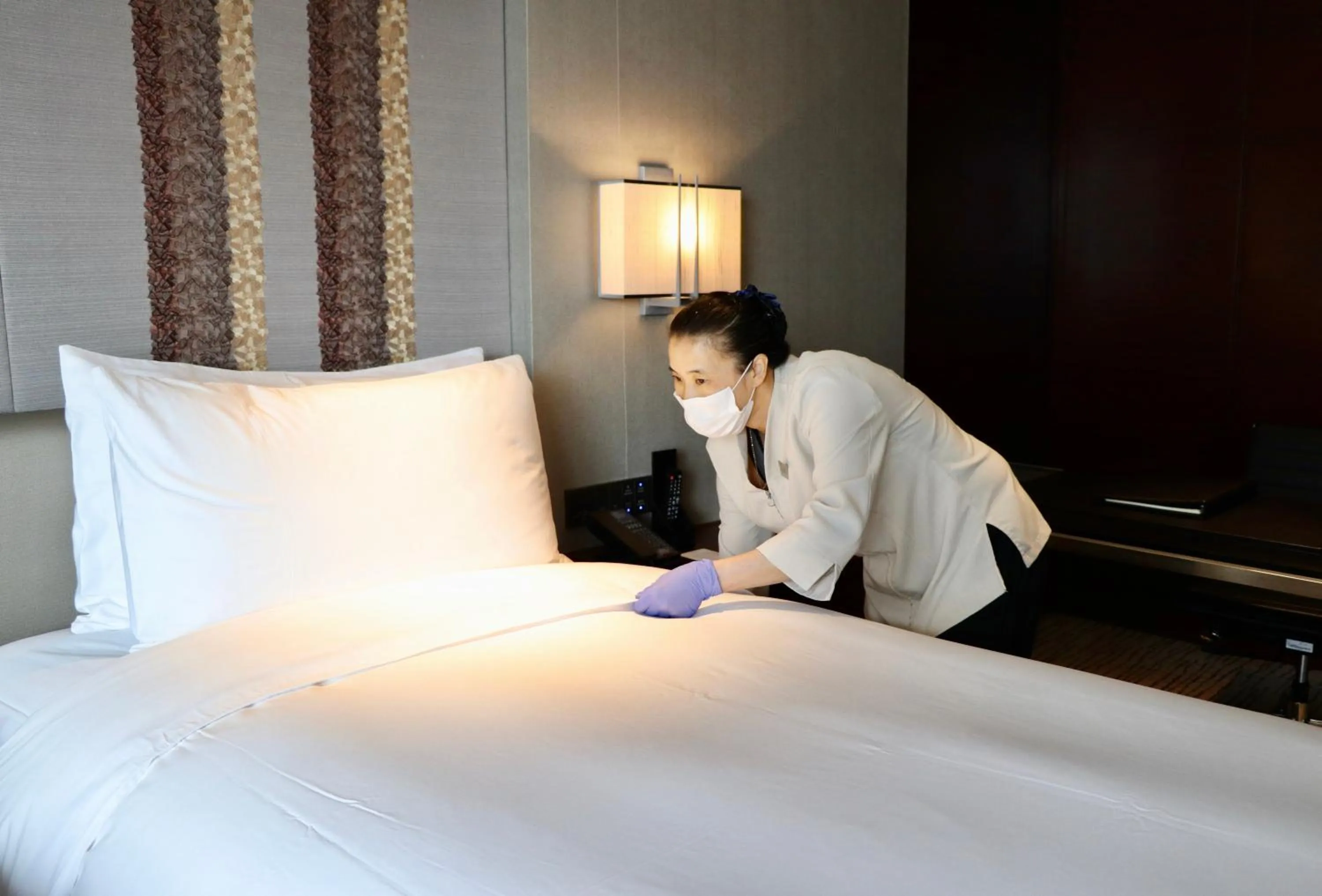 Staff, Bed in Amara Shanghai