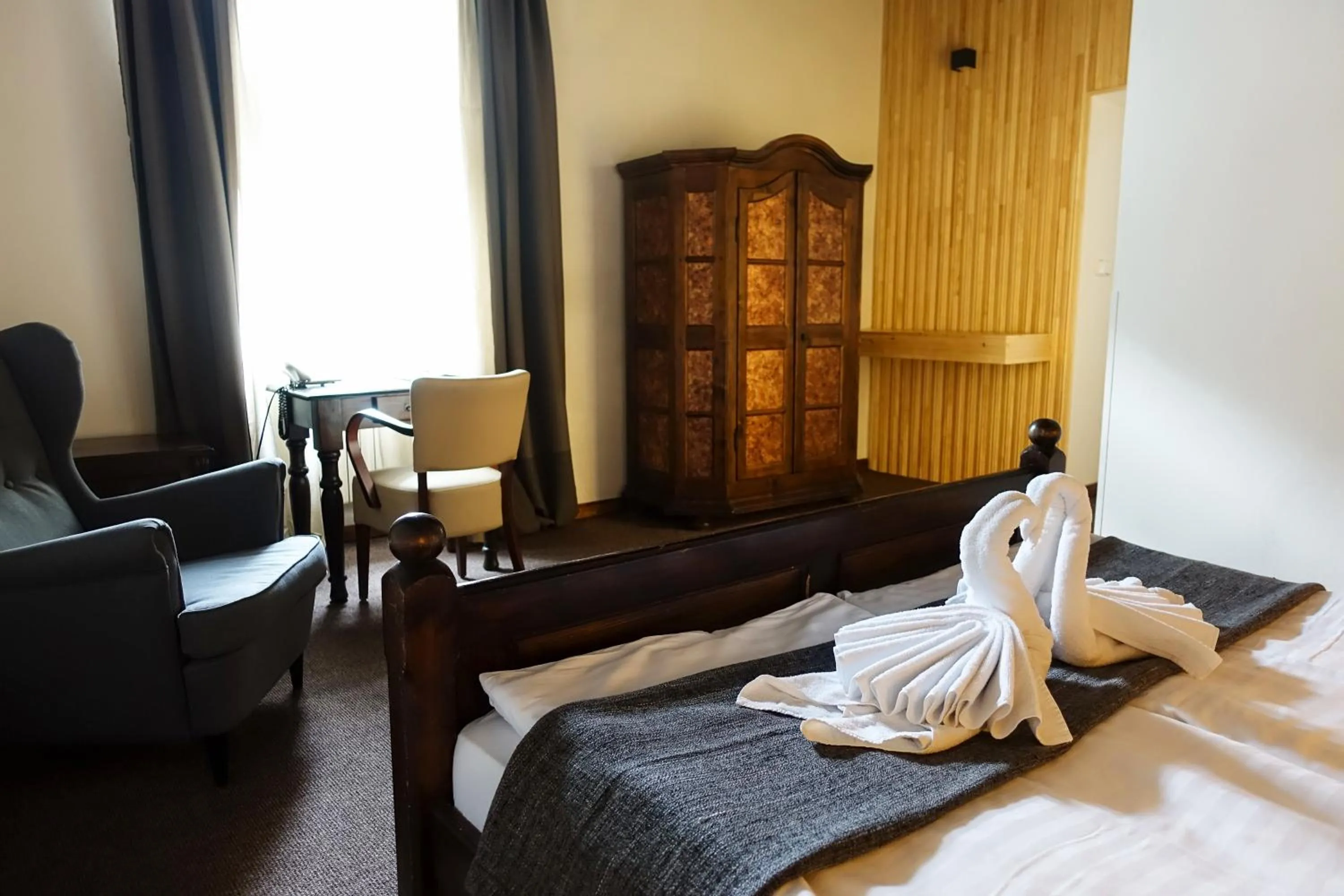 Bed in Hotel U Kříže