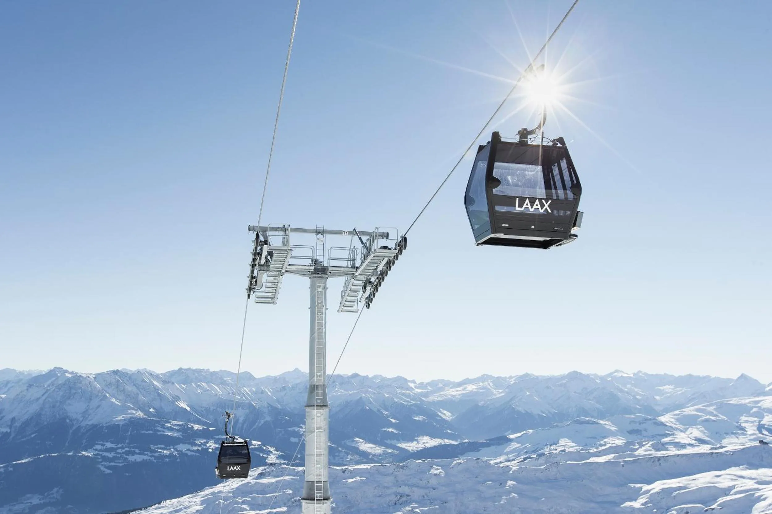 Skiing in Hotel Laaxerhof