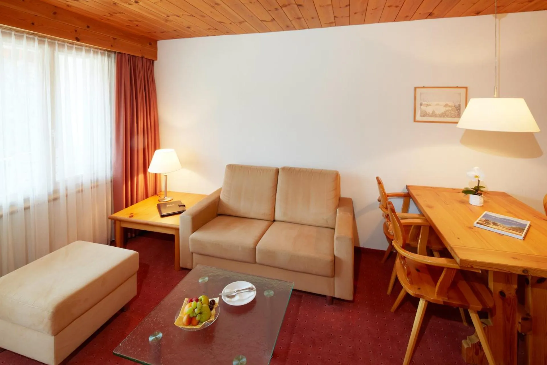 Living room in Hotel Laaxerhof