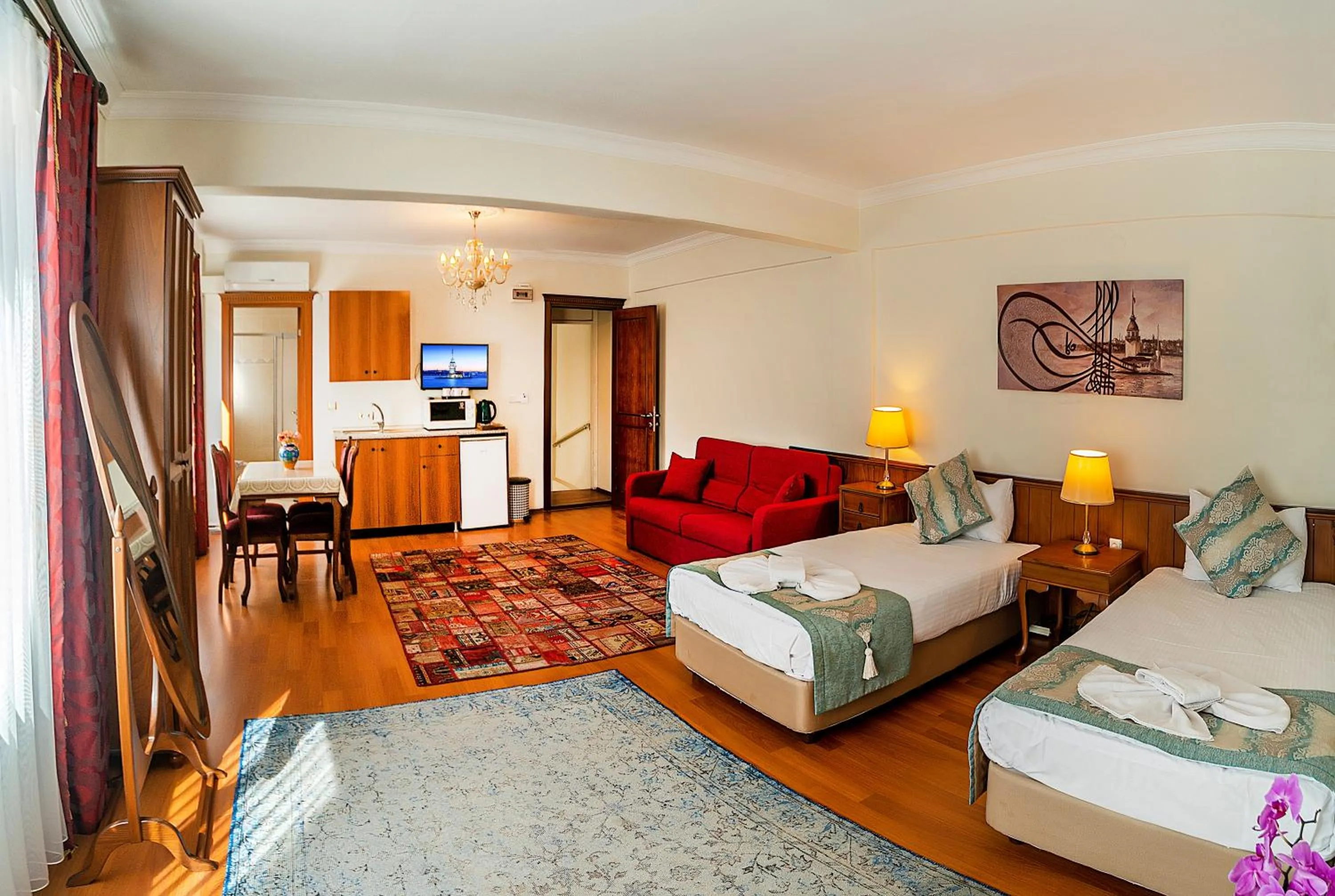 TV and multimedia, Bed in Sultan House