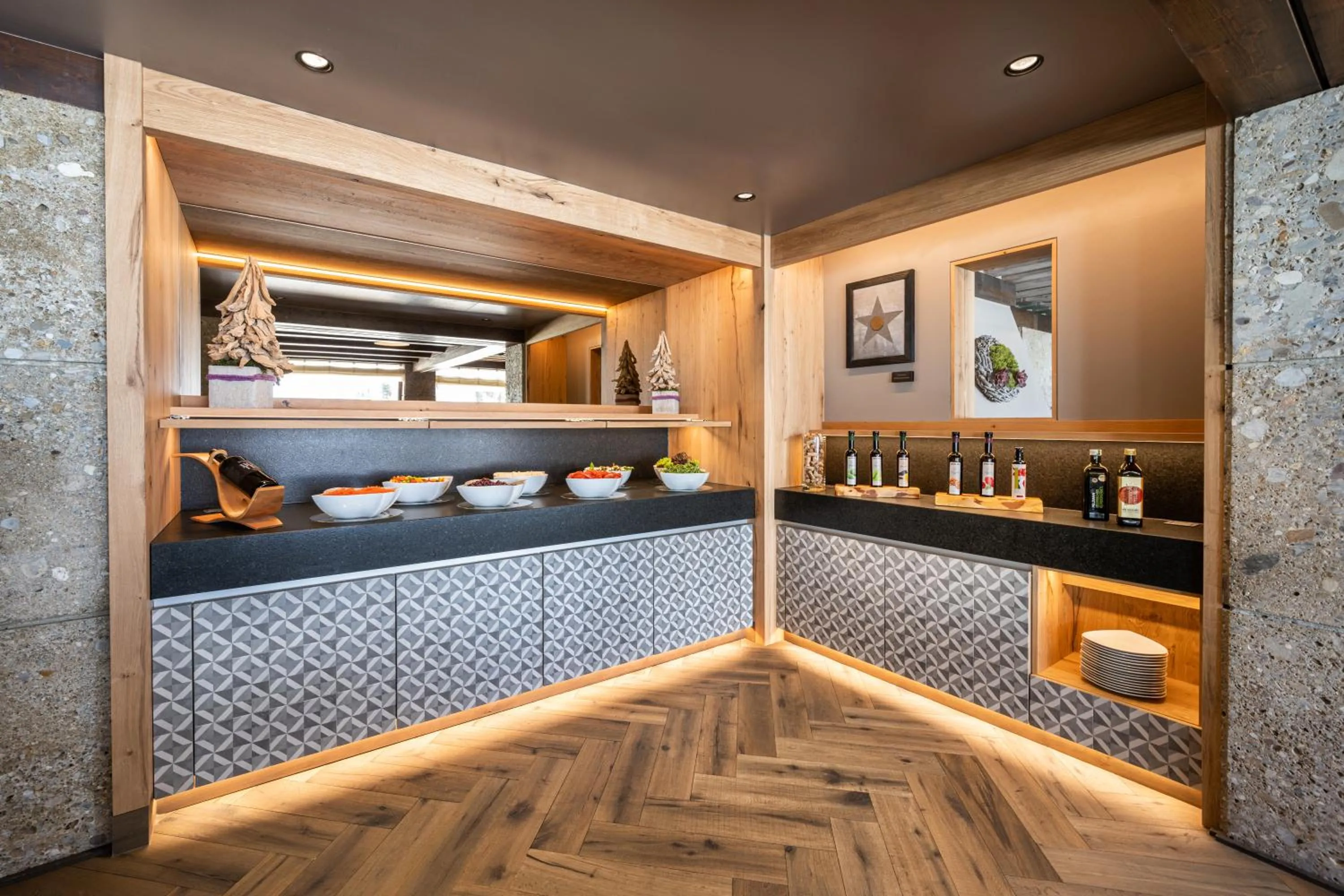 Food in Hotel Alpina