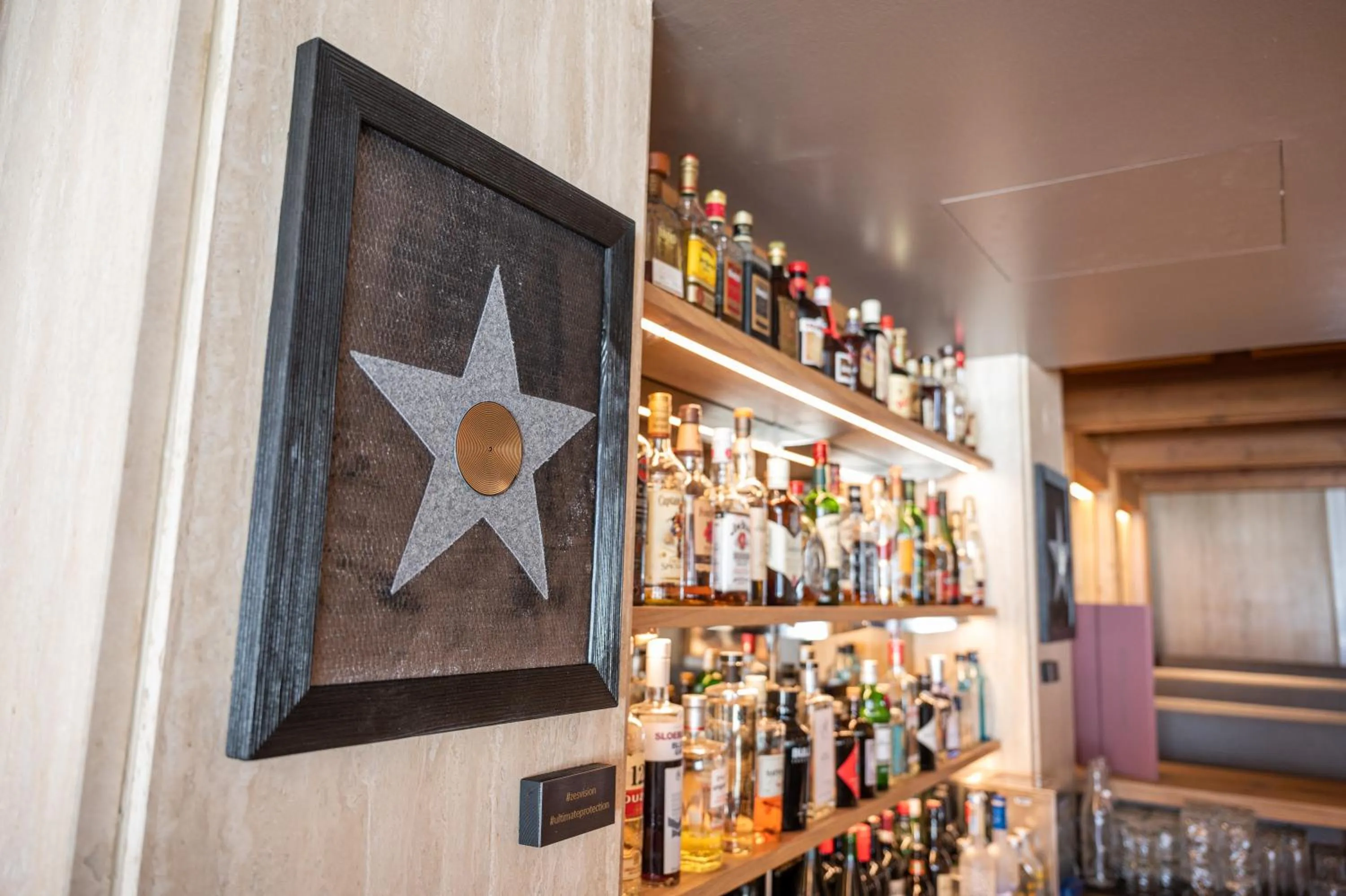 Lounge or bar in Hotel Alpina