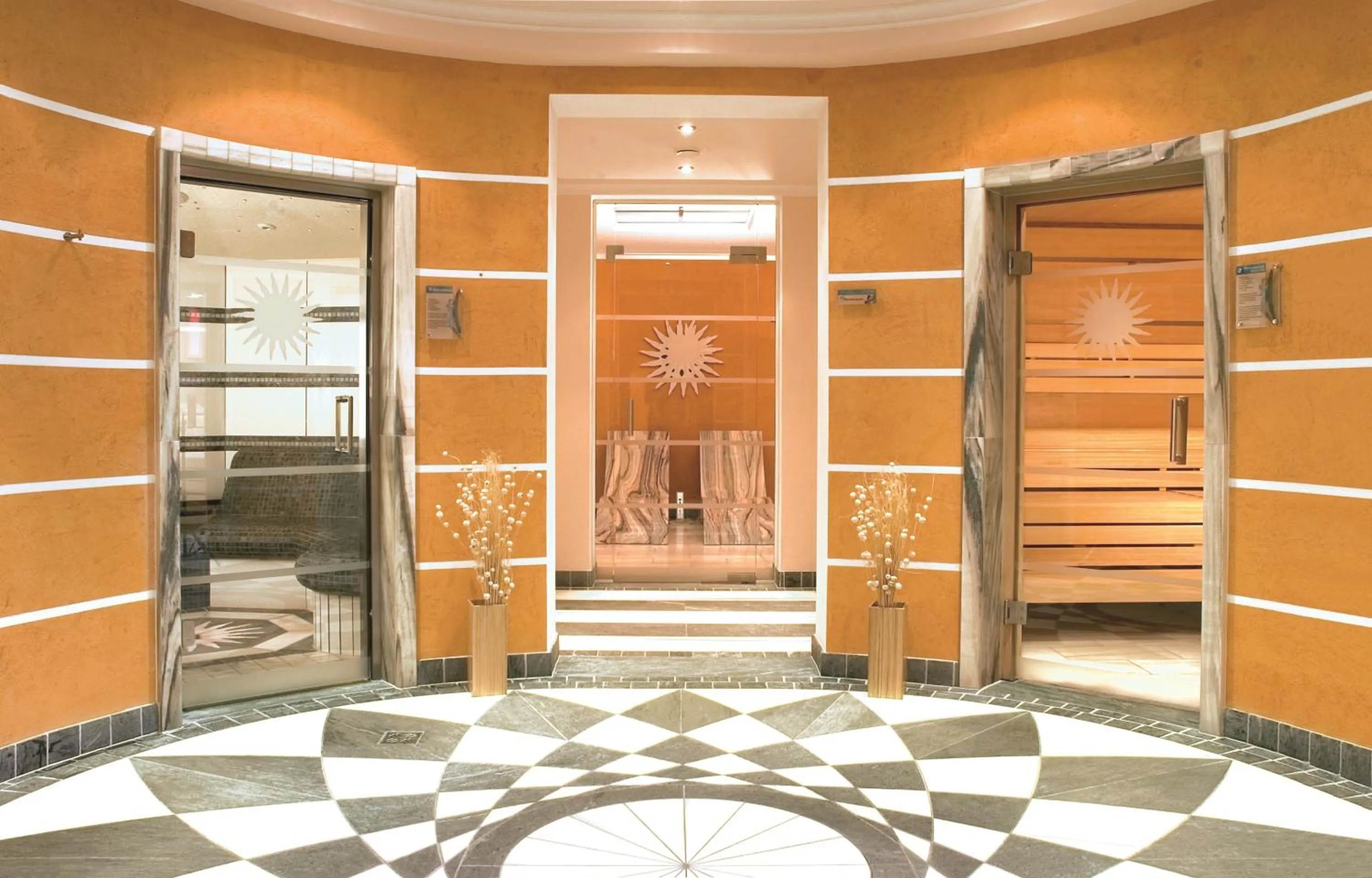 Spa and wellness centre/facilities in Hotel Alpina