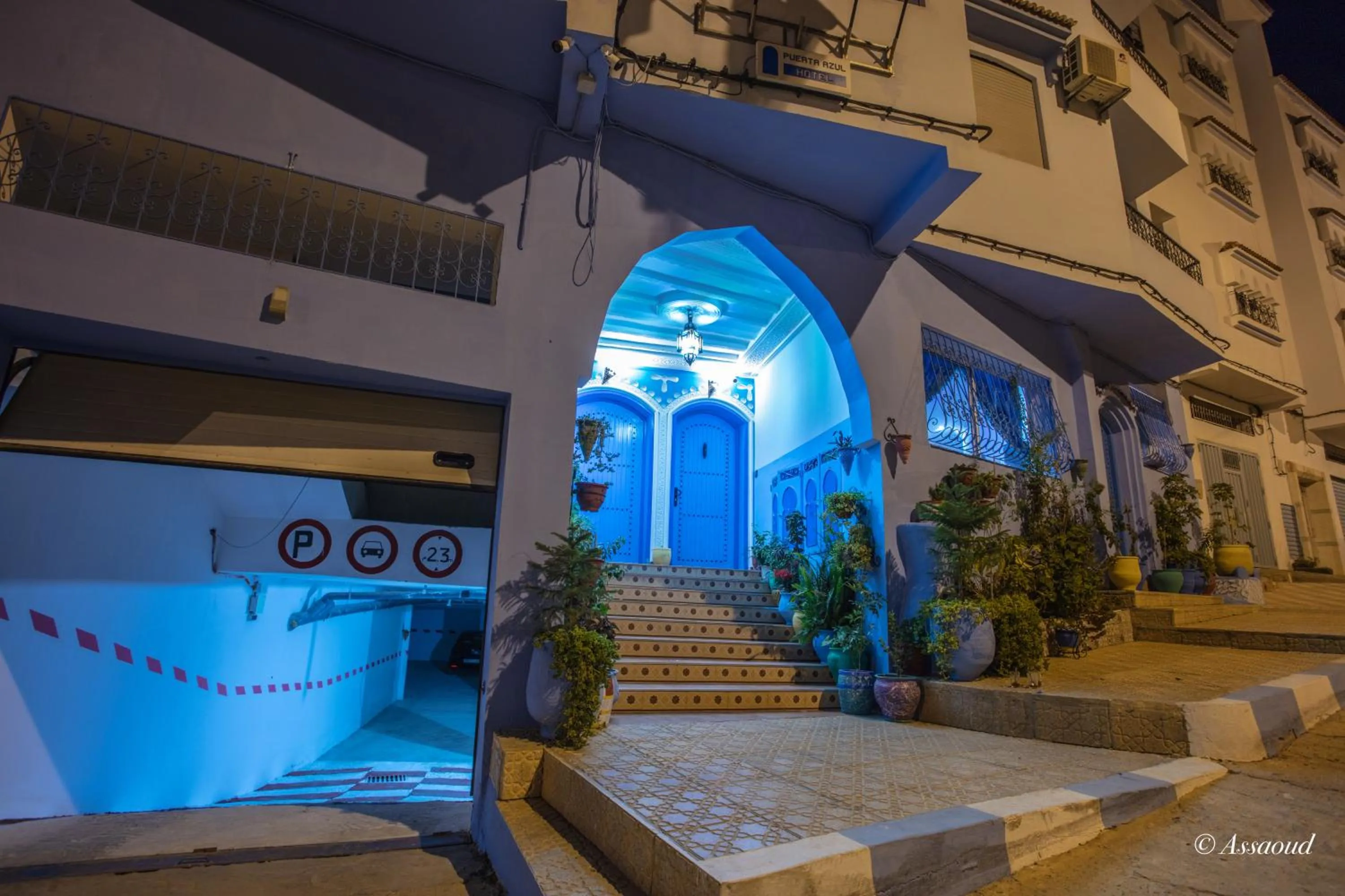 Facade/entrance in Puerta Azul