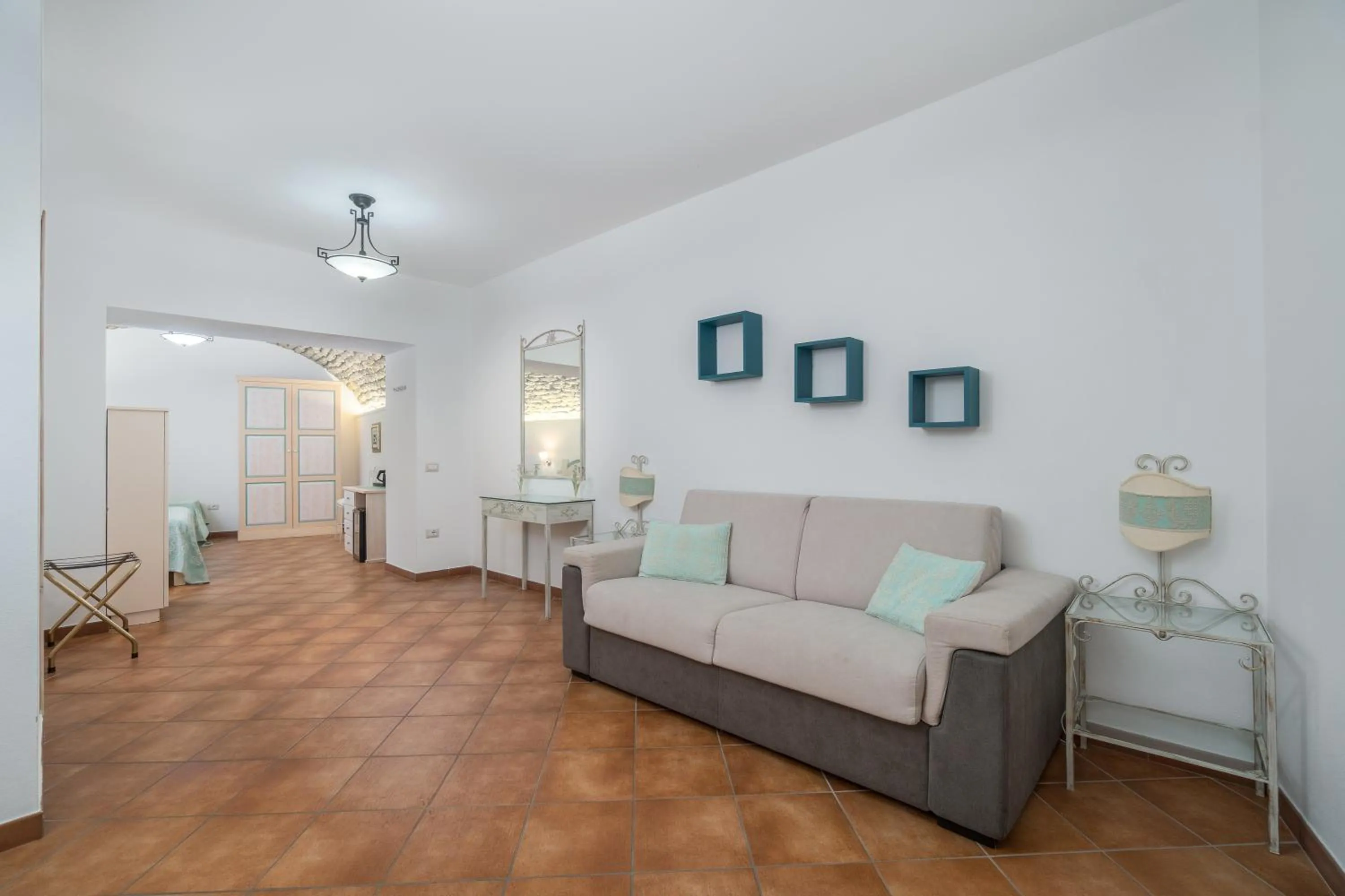 Bed in Bosa Queen House