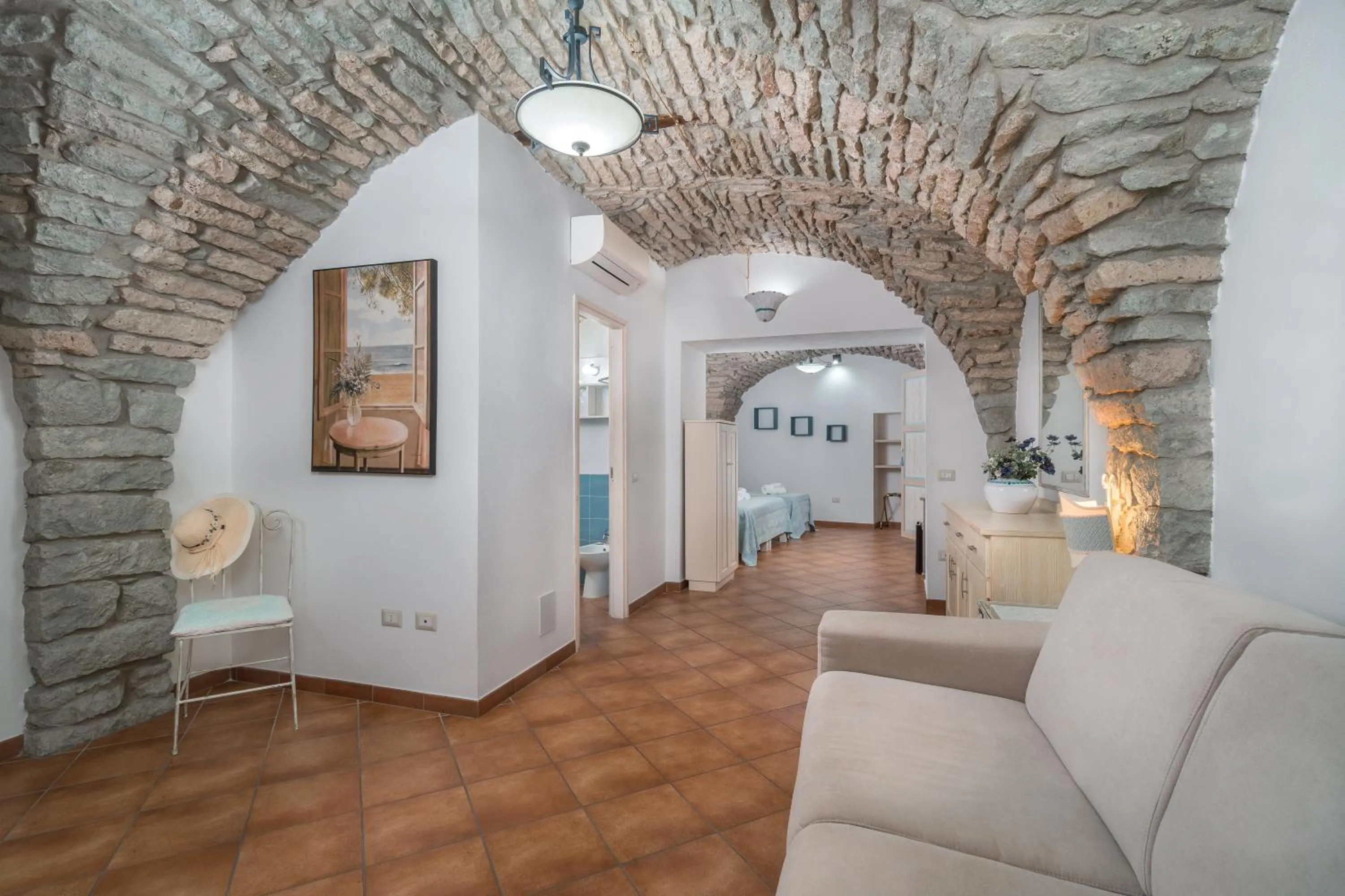 Bedroom in Bosa Queen House