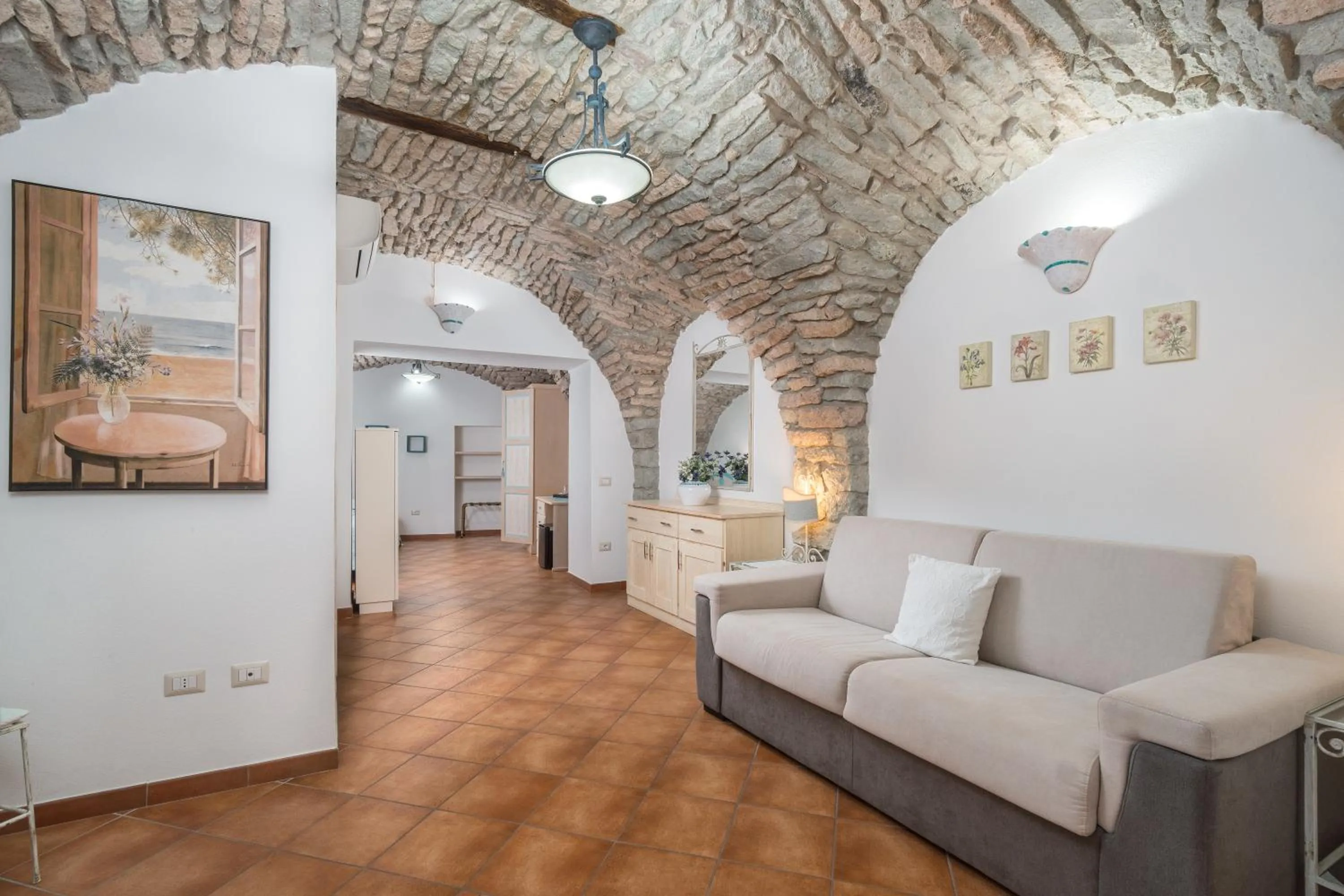 Bed in Bosa Queen House