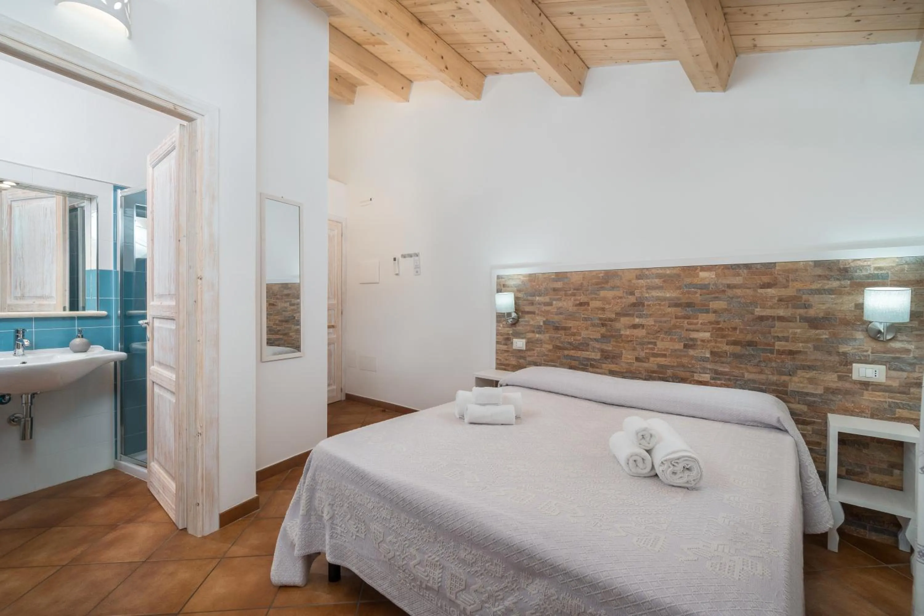 Bed in Bosa Queen House