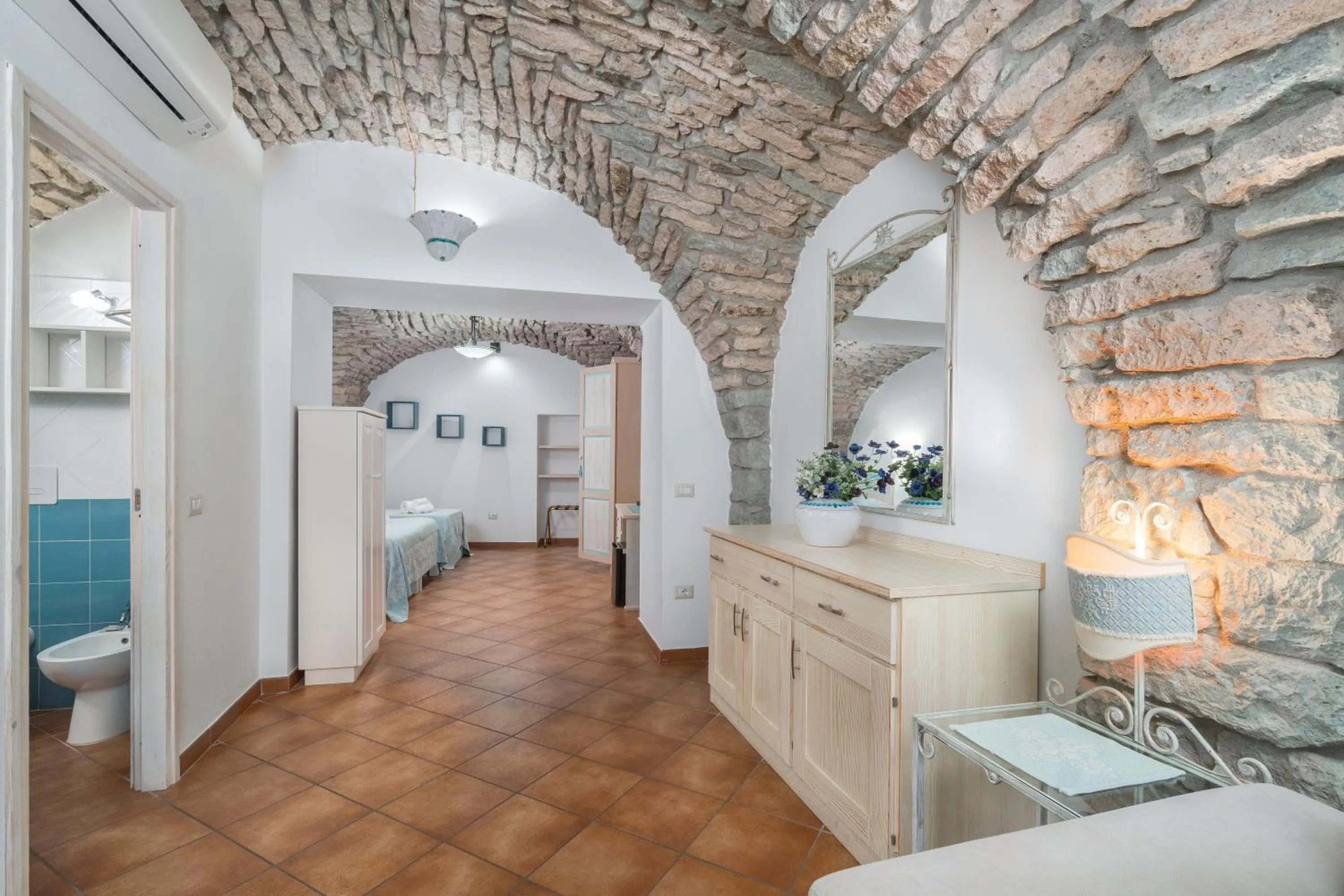 Bed in Bosa Queen House