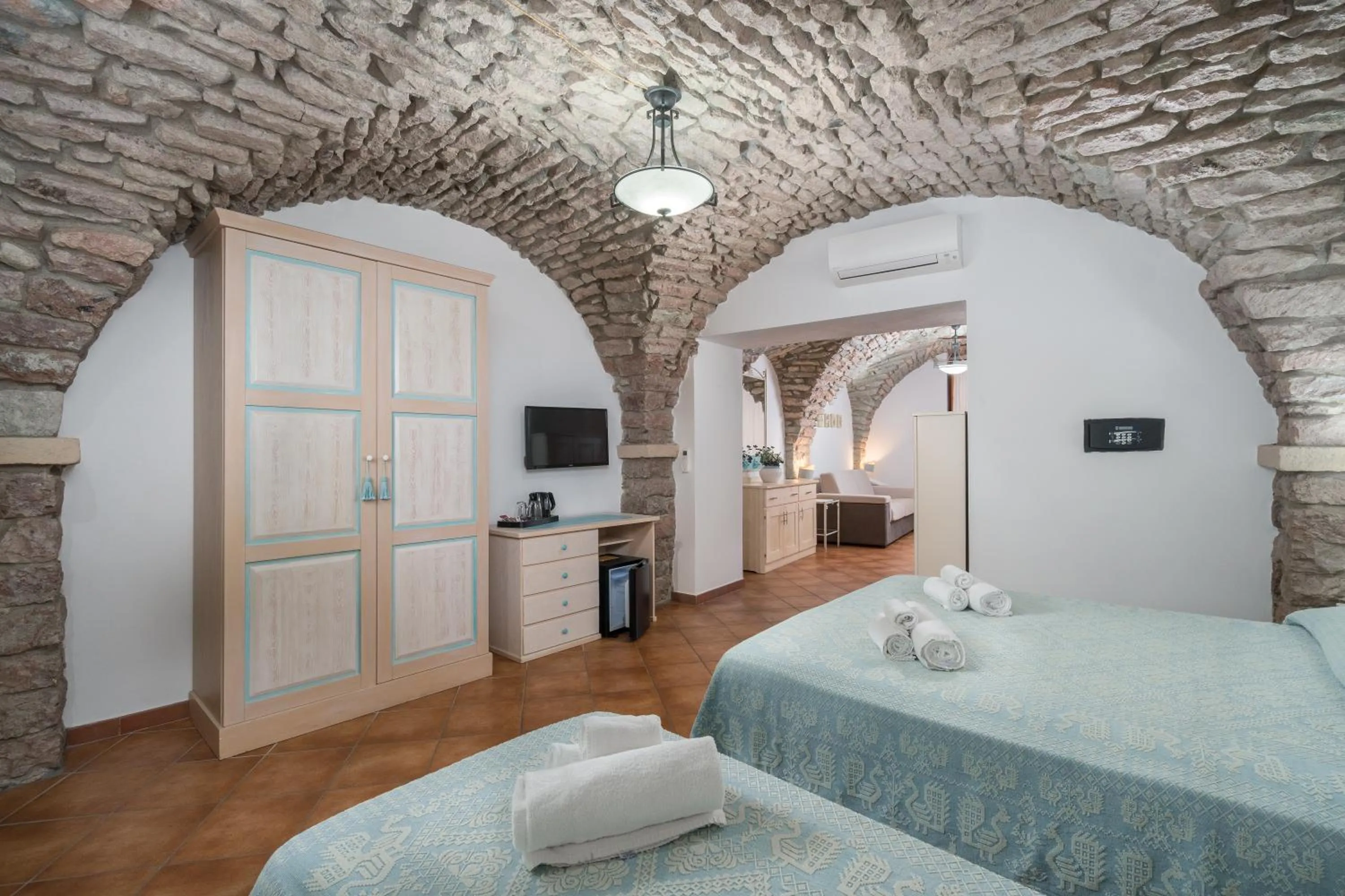 Bed in Bosa Queen House