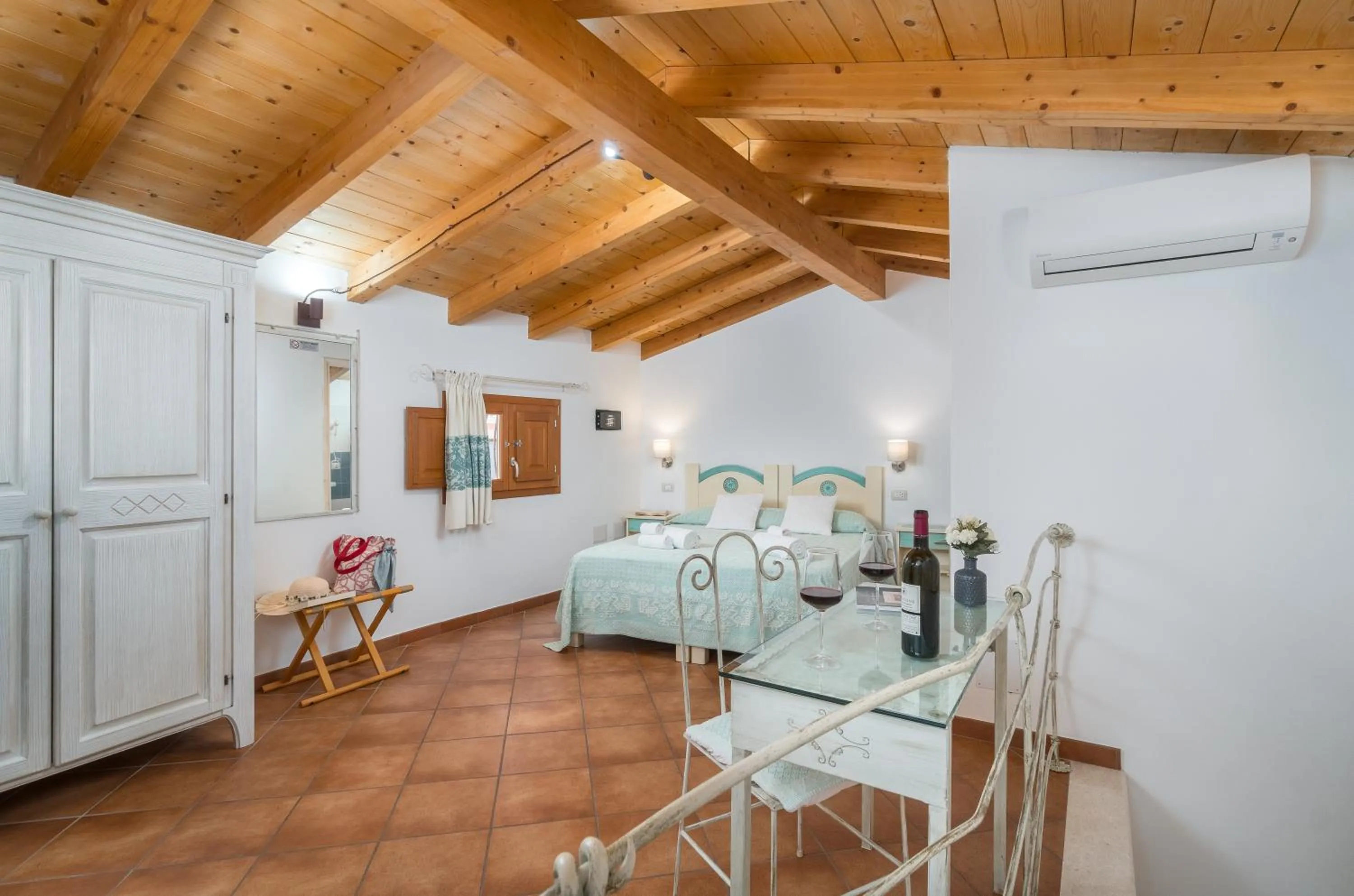 Bed in Bosa Queen House