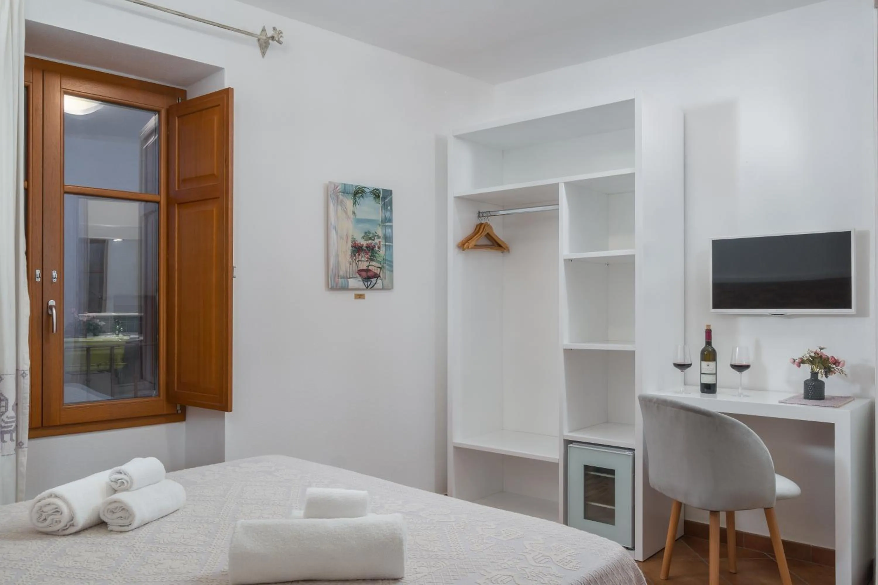 Bed in Bosa Queen House