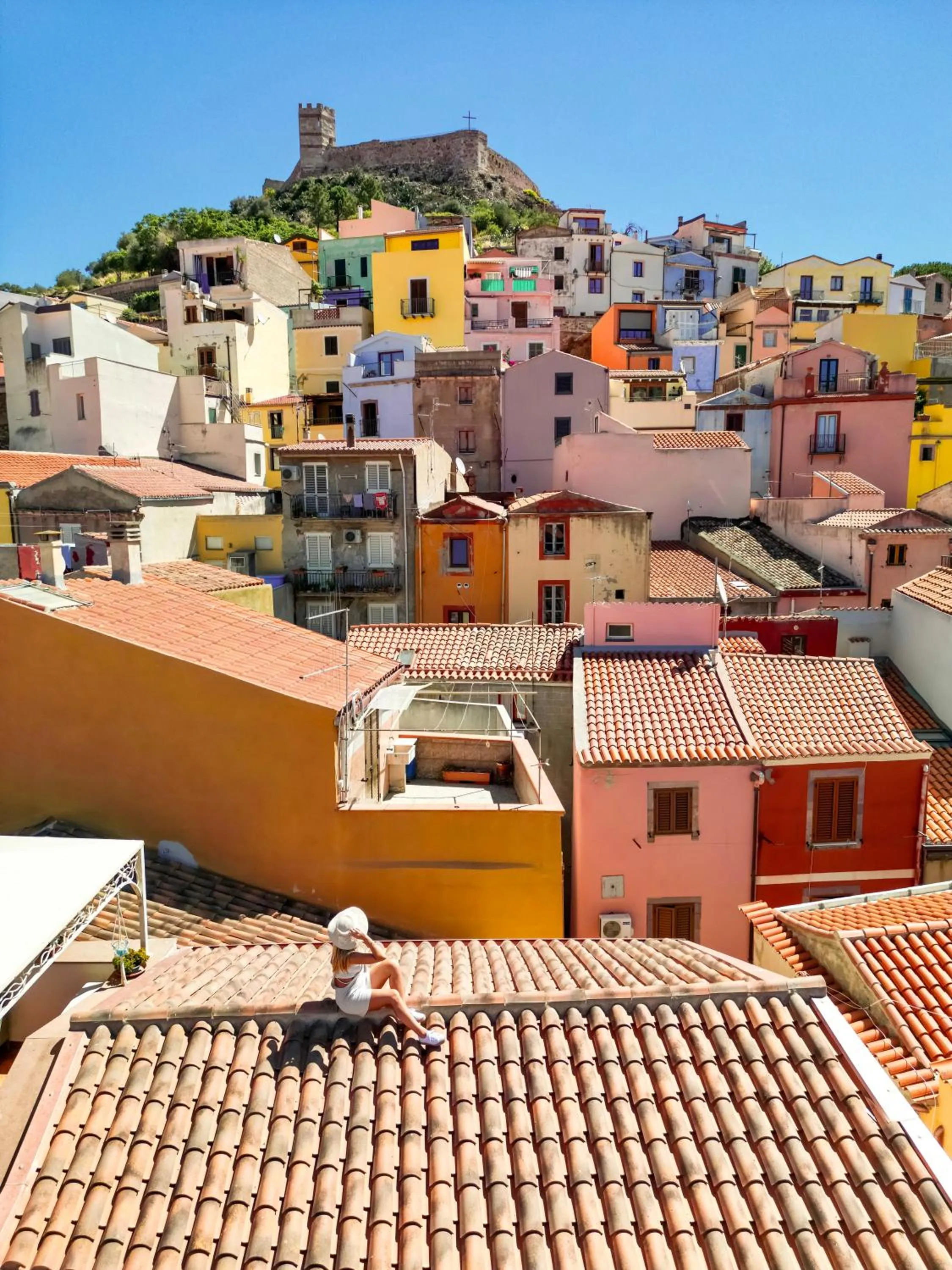 City view in Bosa Queen House