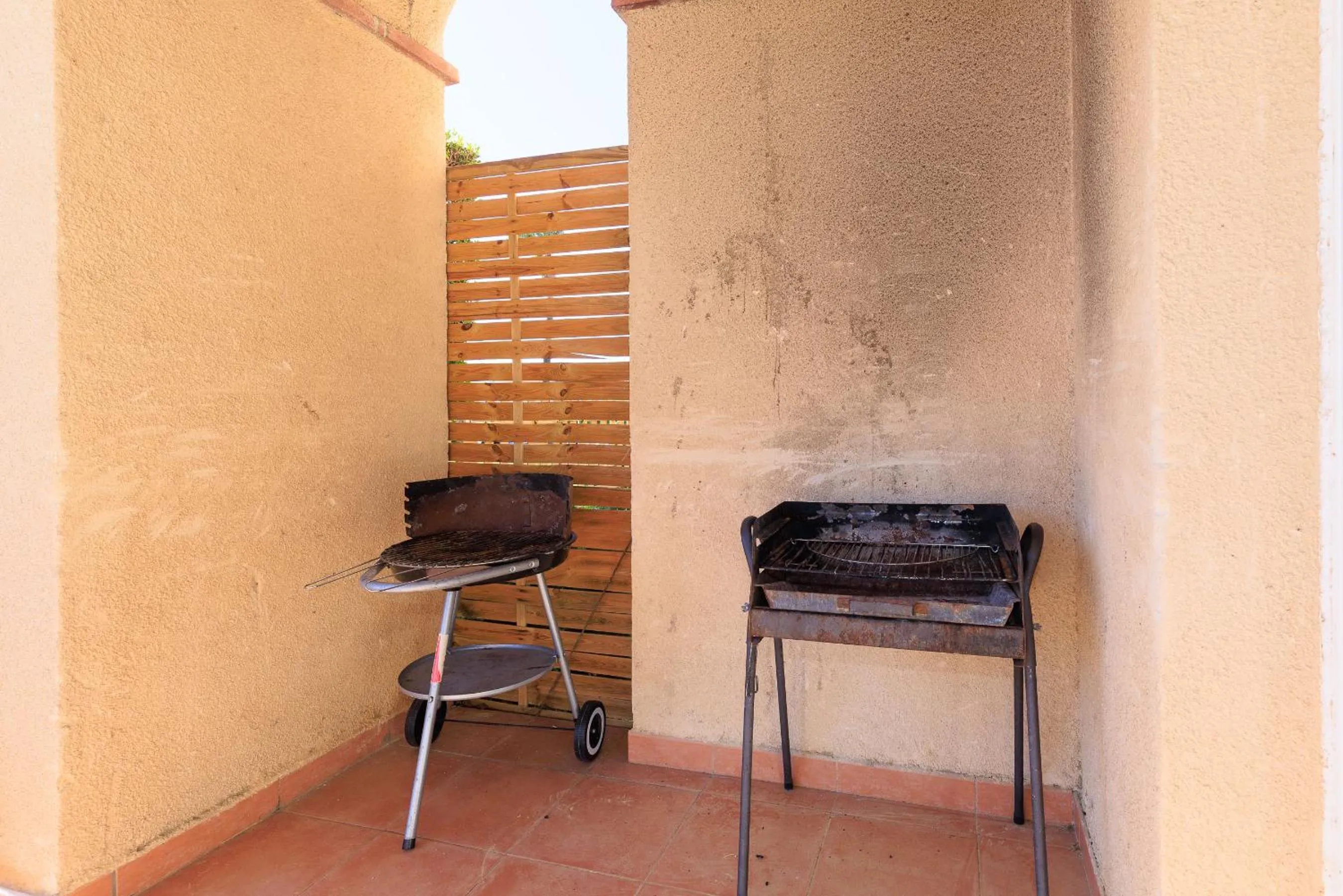 BBQ facilities in Rentalmar Brisas