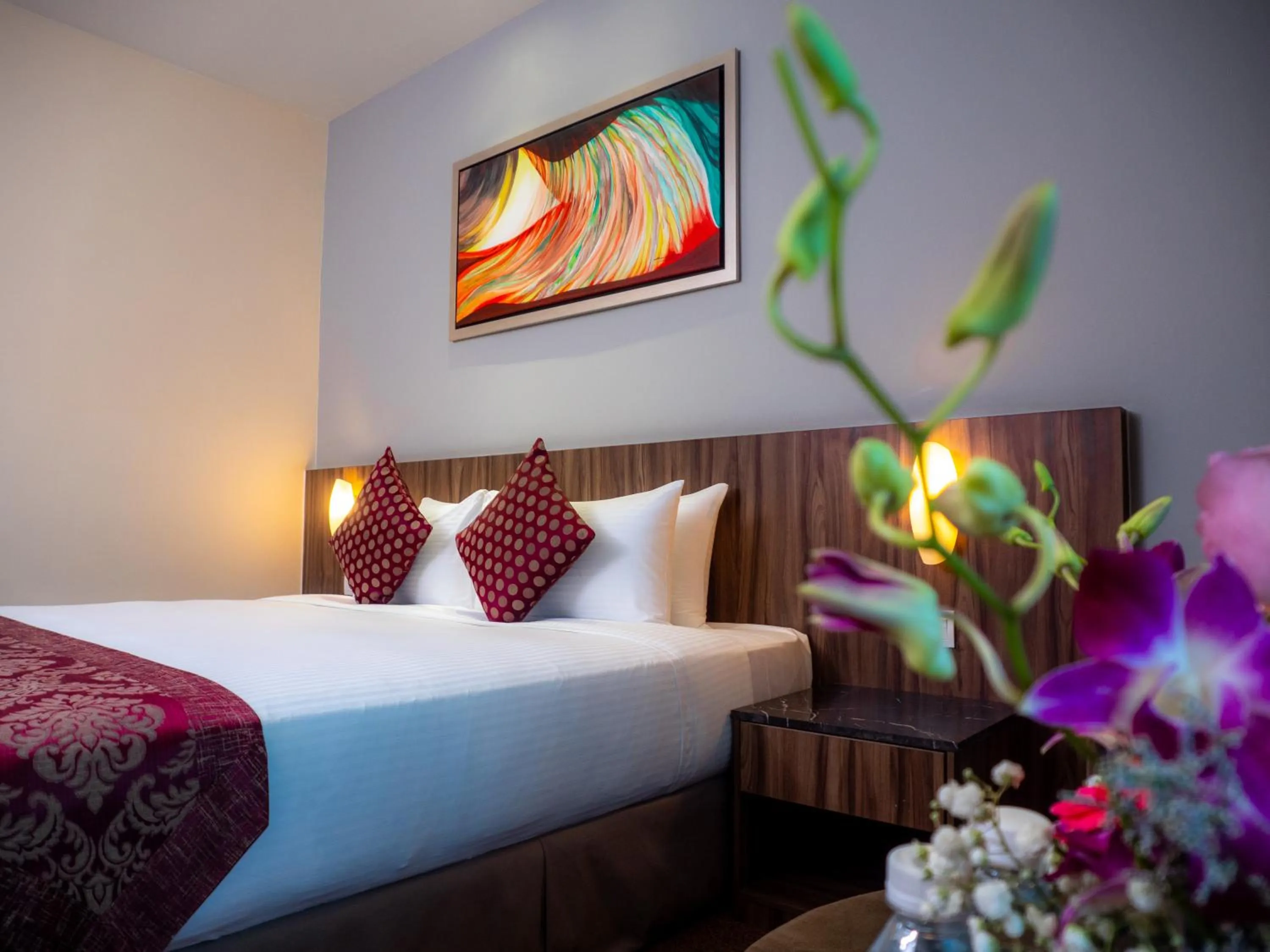 Bed in Hotel Royal Kuala Lumpur