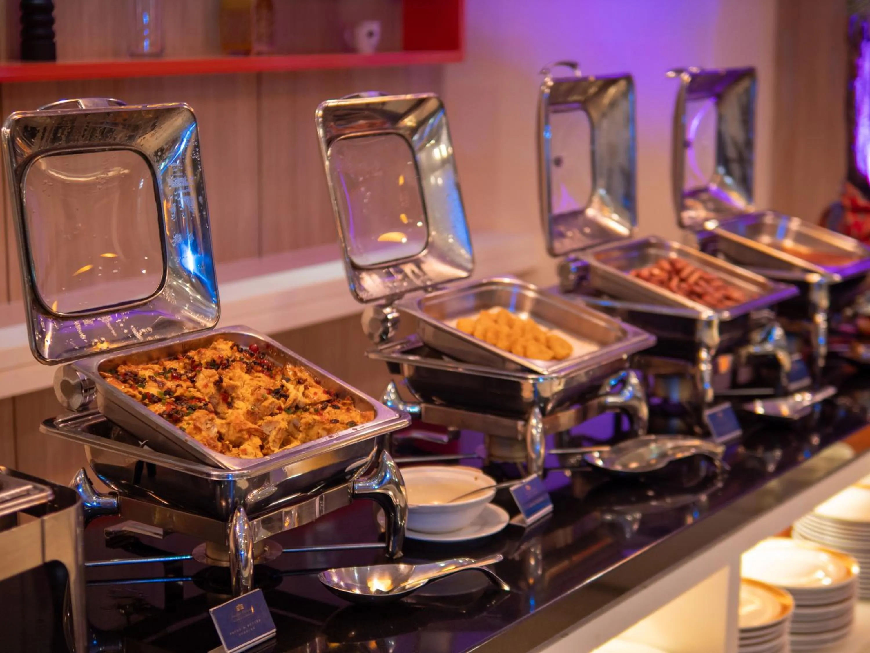 Buffet breakfast in Hotel Royal Kuala Lumpur