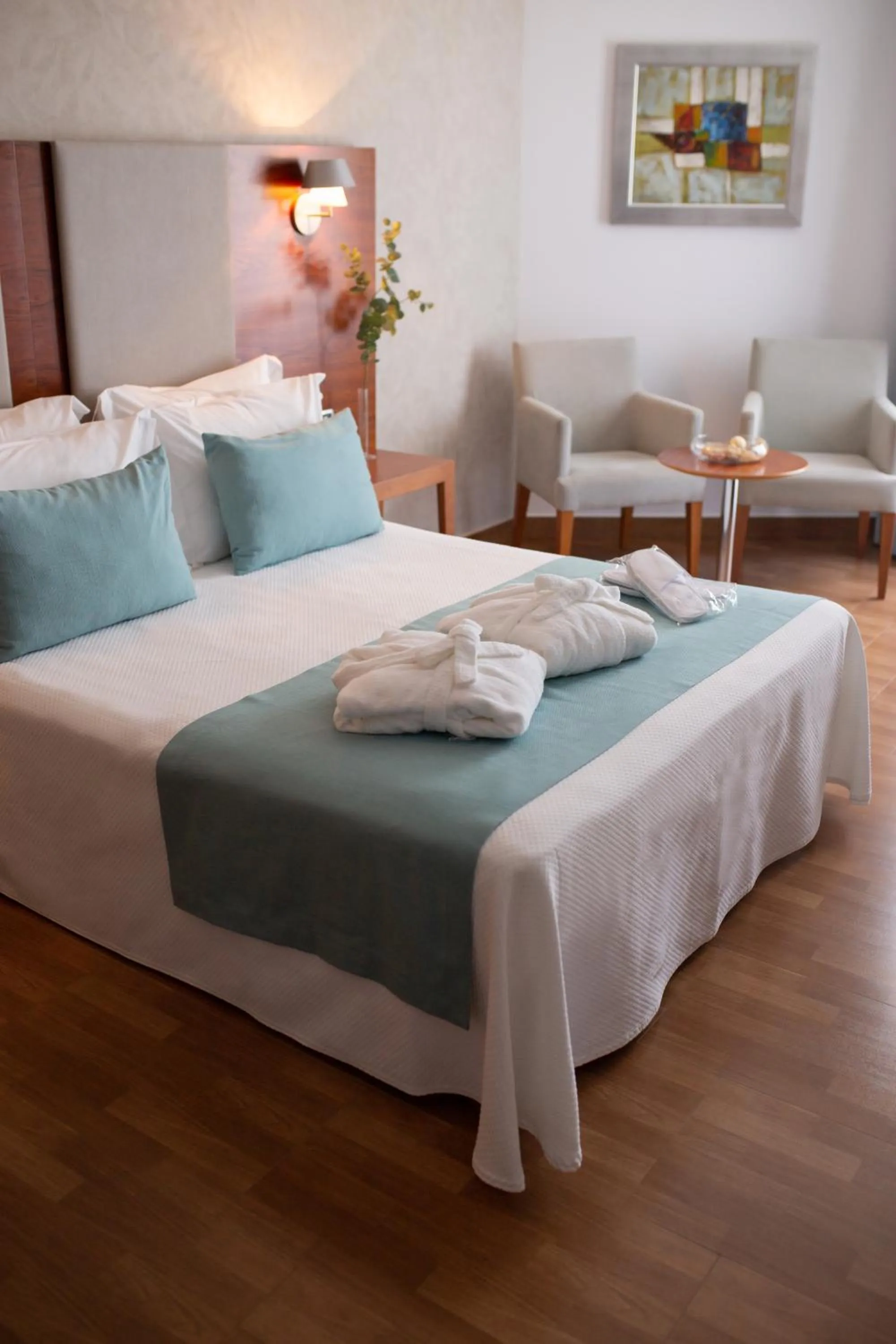 Bed in Hotel El Trebol