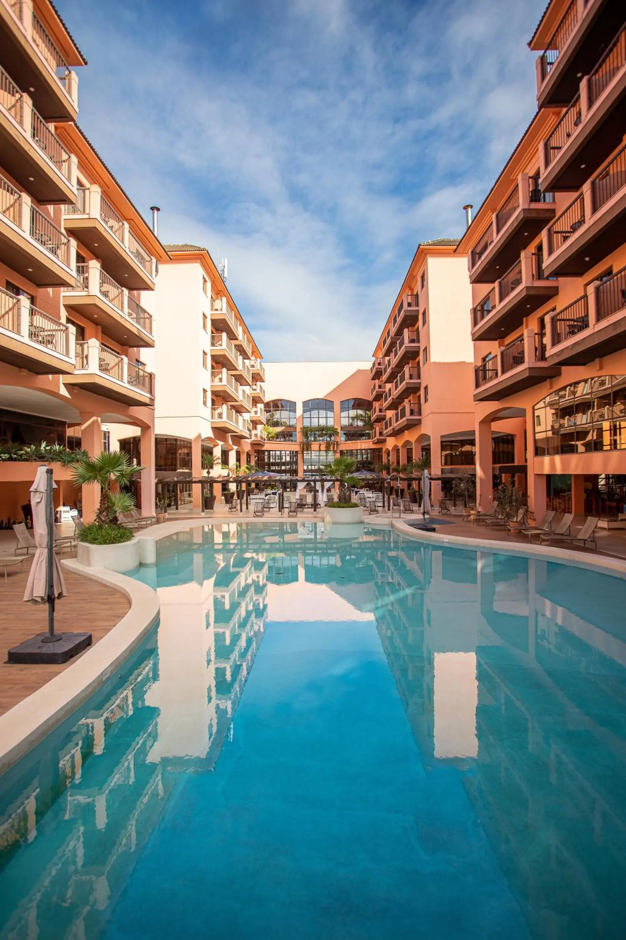 Pool view in Hotel Jurerê Beach Village - OFICIAL