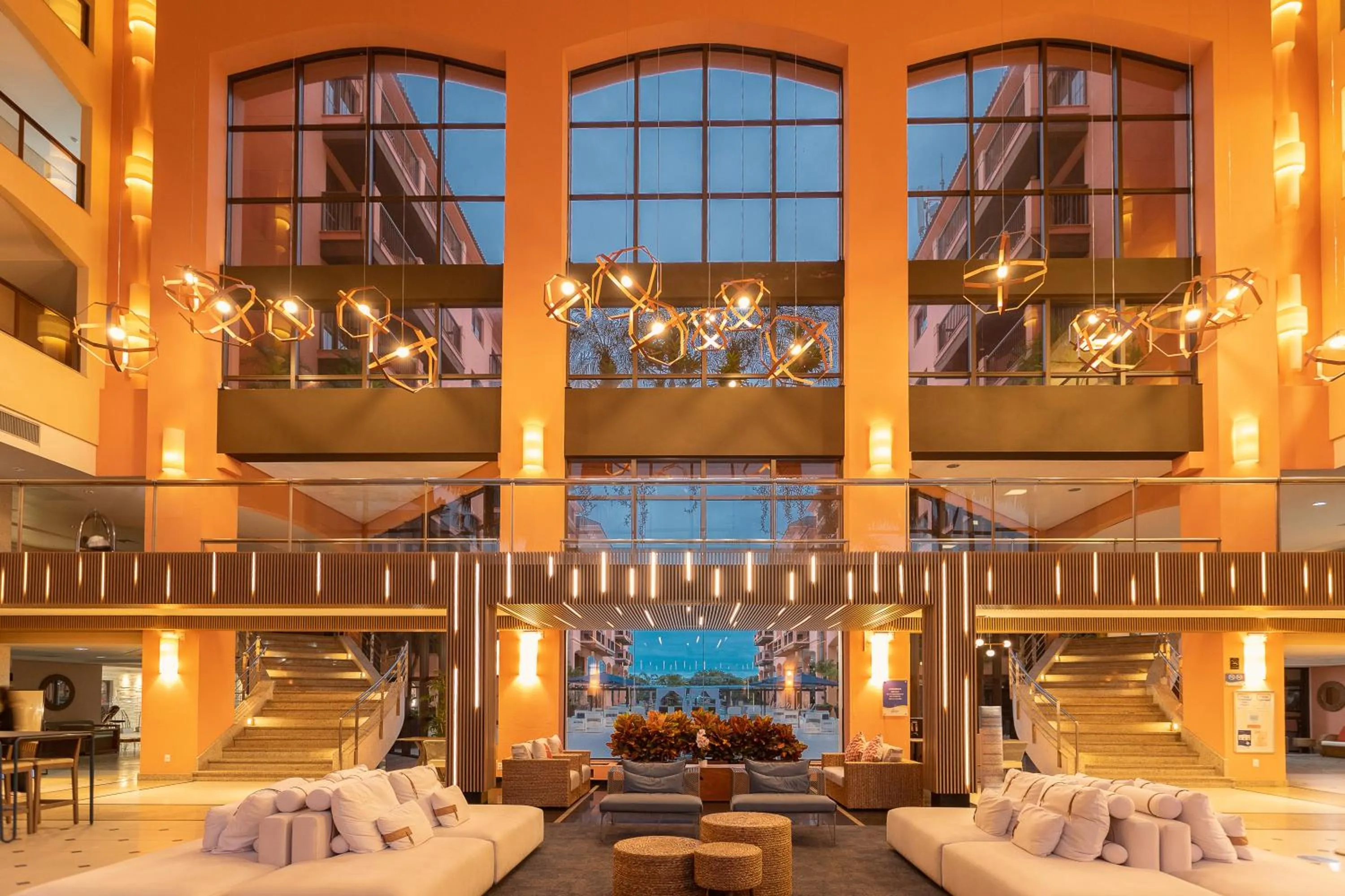 Lobby or reception in Hotel Jurerê Beach Village - OFICIAL