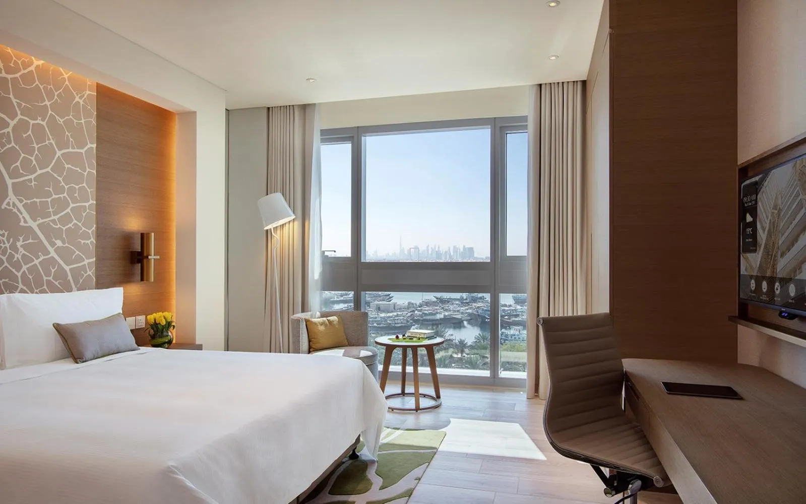 Bedroom, Bed in Al Bandar Arjaan by Rotana – Dubai Creek