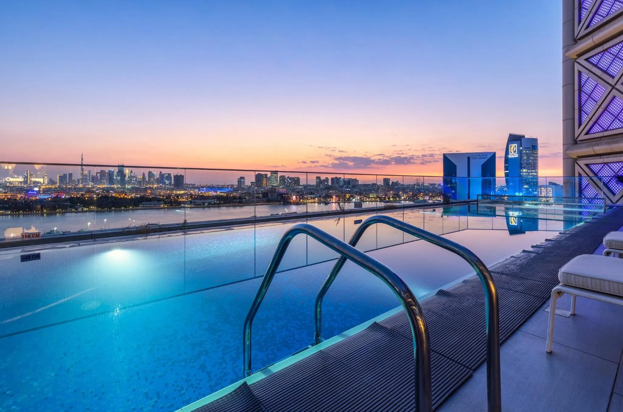 Pool view in Al Bandar Arjaan by Rotana – Dubai Creek