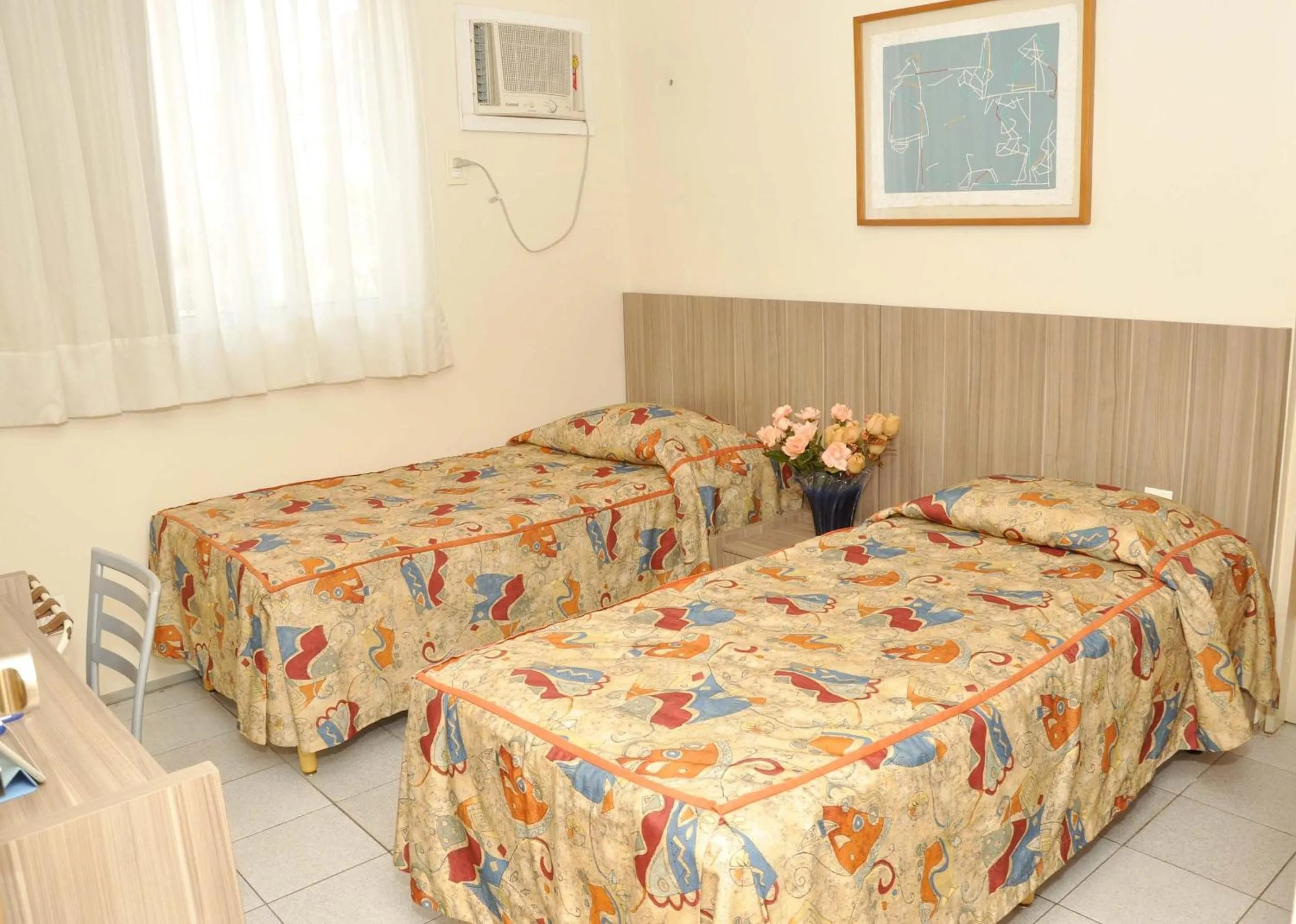 Bed in Vila Azul Praia Hotel