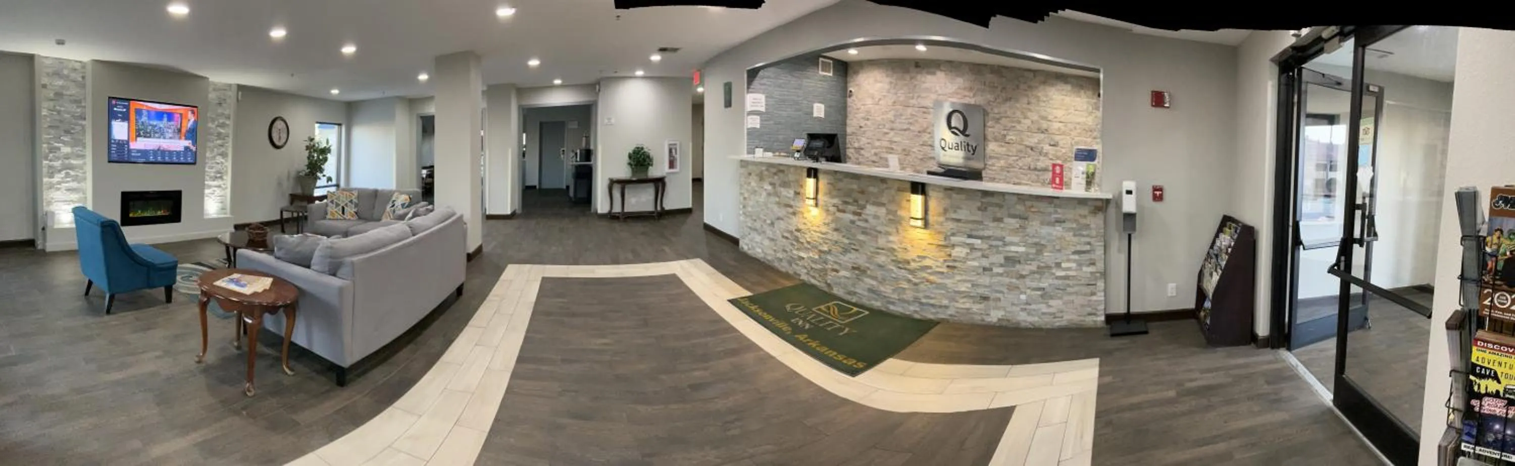 Lobby or reception in Quality Inn Jacksonville near Little Rock Air Force Base