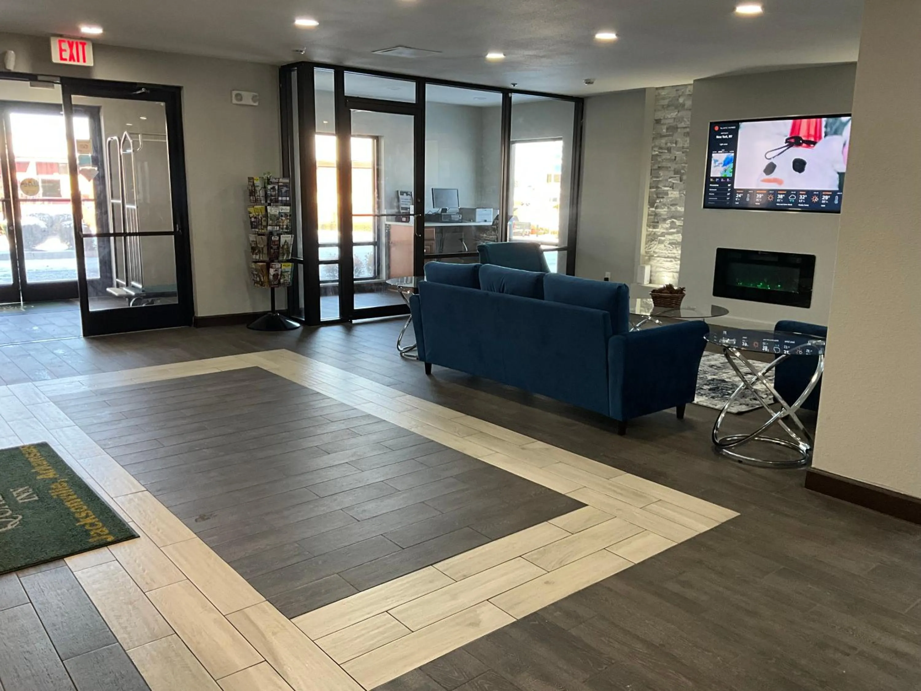 Lobby or reception in Quality Inn Jacksonville near Little Rock Air Force Base