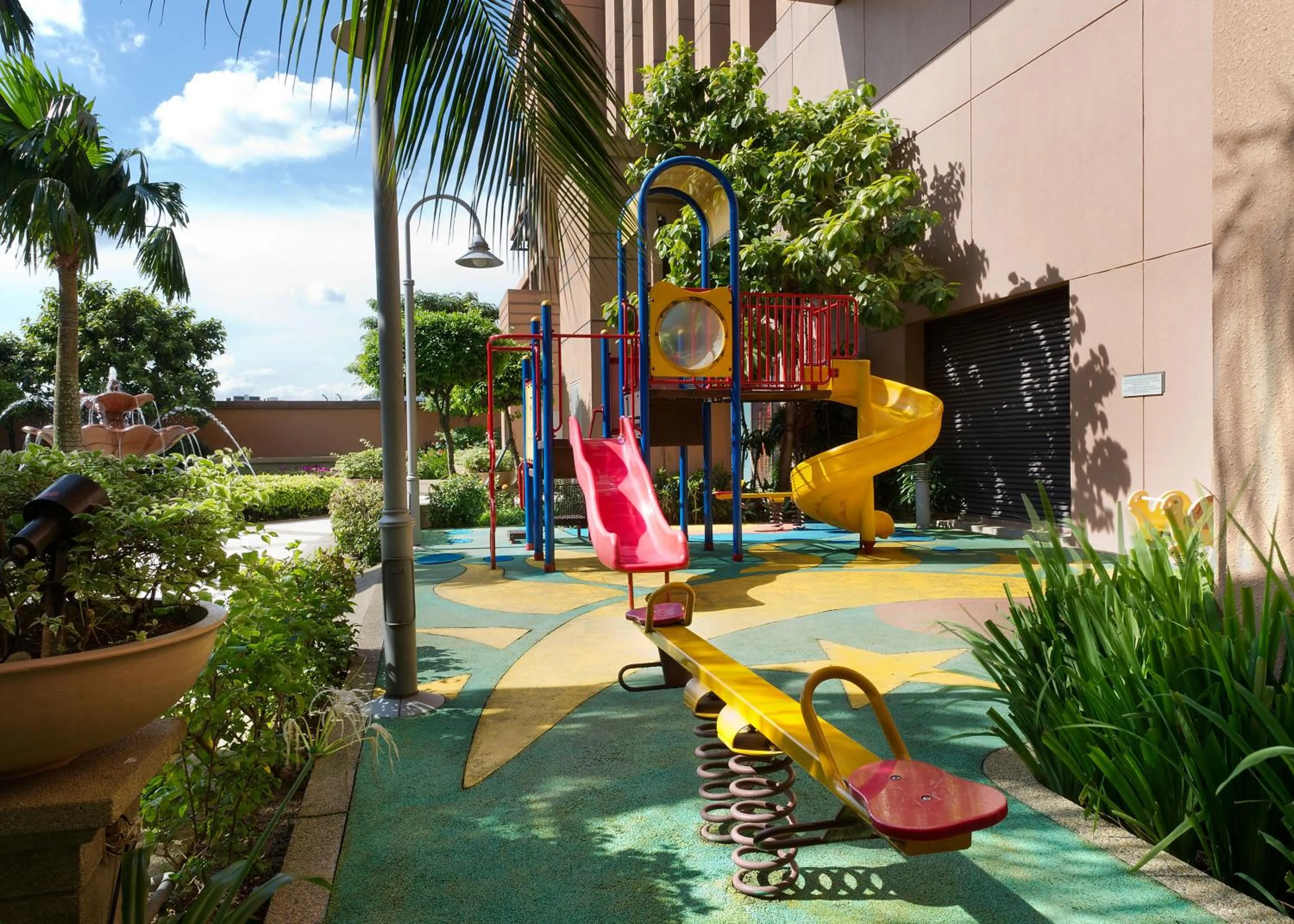 Children play ground in Berjaya Times Square Hotel, Kuala Lumpur
