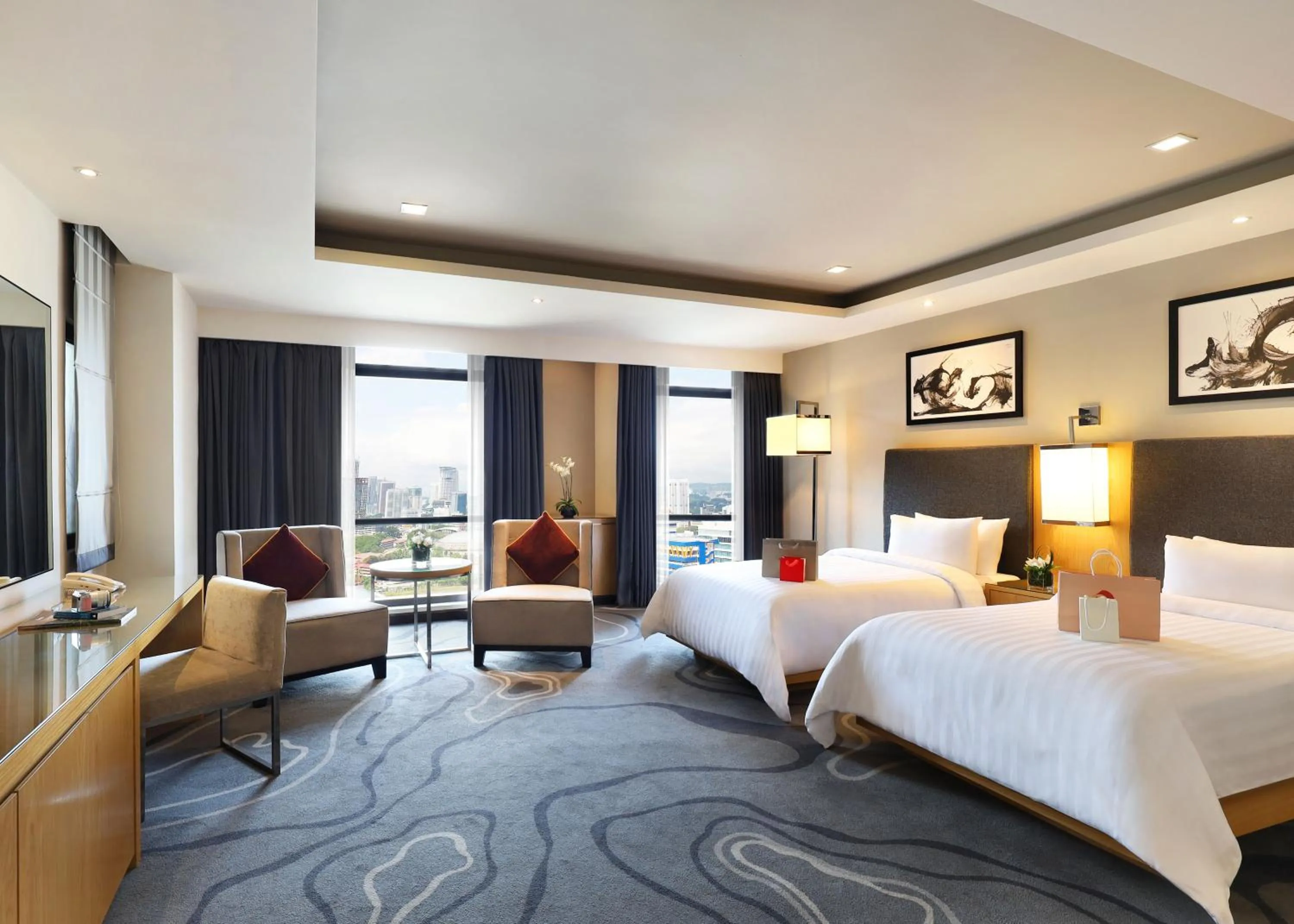 Bedroom, Bed in Berjaya Times Square Hotel, Kuala Lumpur