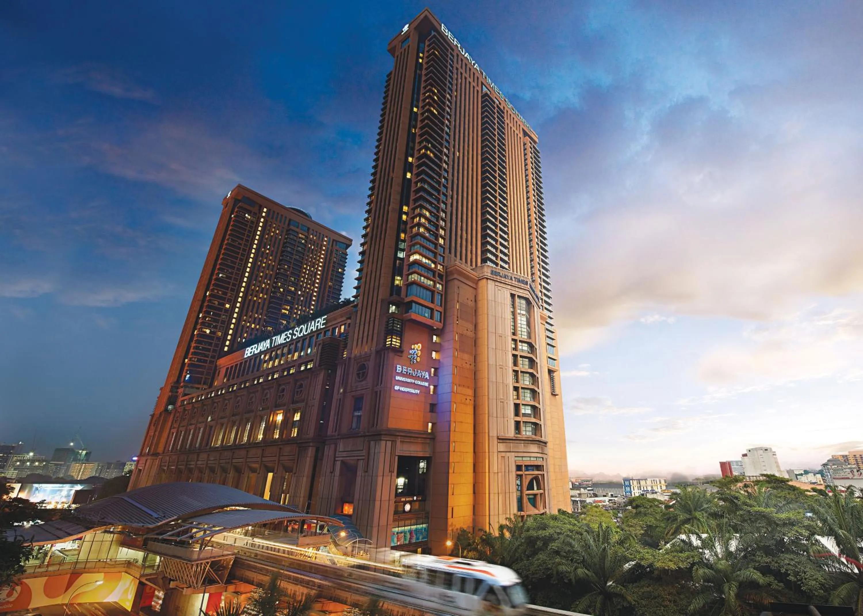 Property building in Berjaya Times Square Hotel, Kuala Lumpur