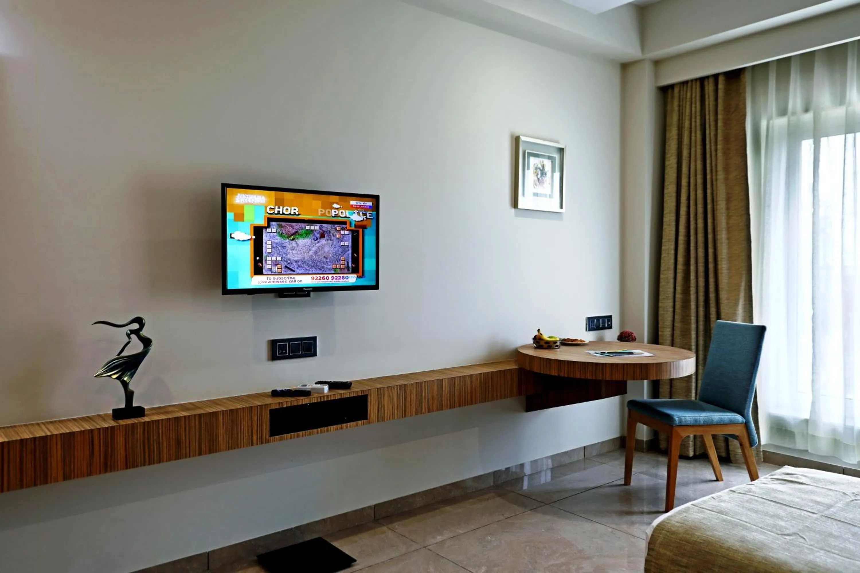 Dining area in VITS Devbhumi, Dwarka