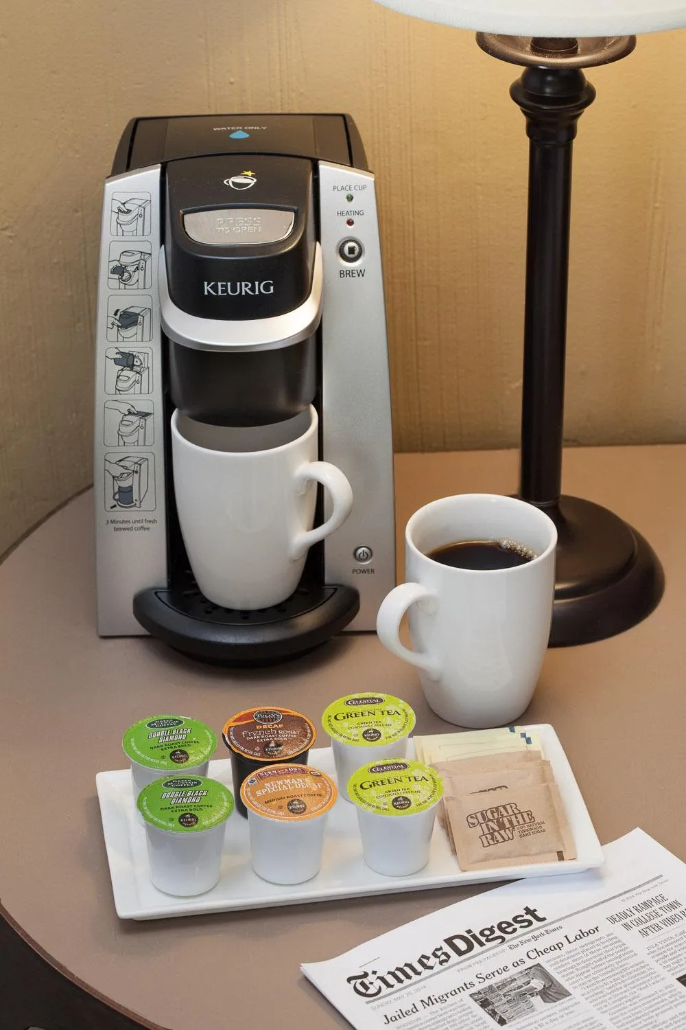 Coffee/tea facilities in PlumpJack Inn