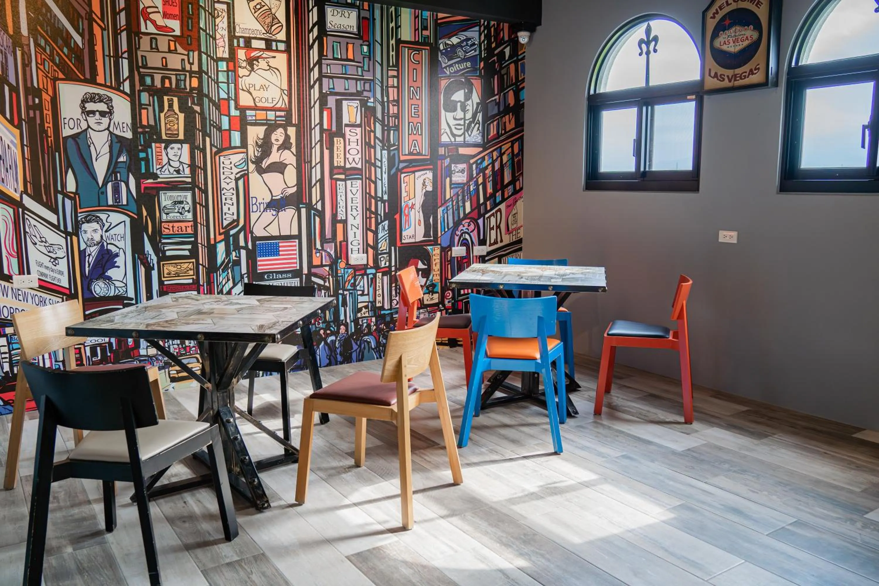 Seating area in Milan Yilan