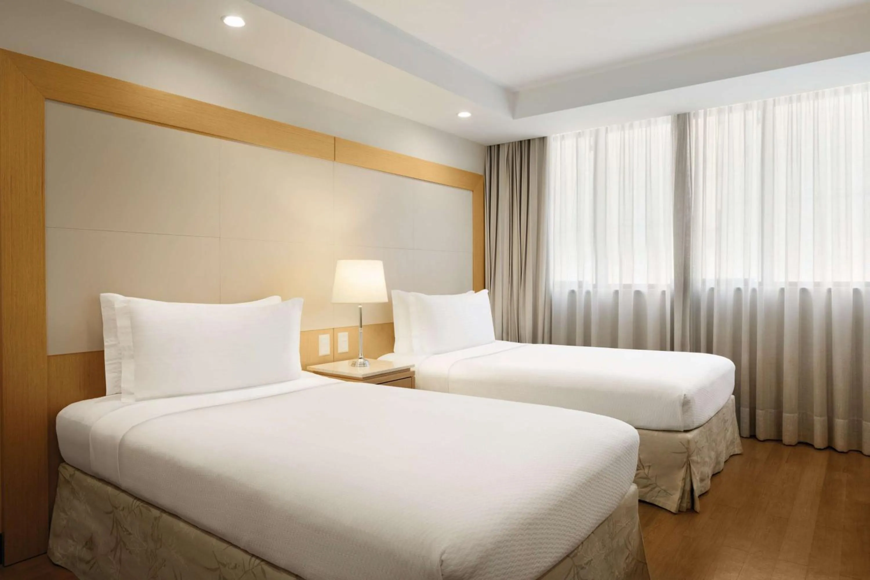 Bed in Hilton Copacabana Rio de Janeiro