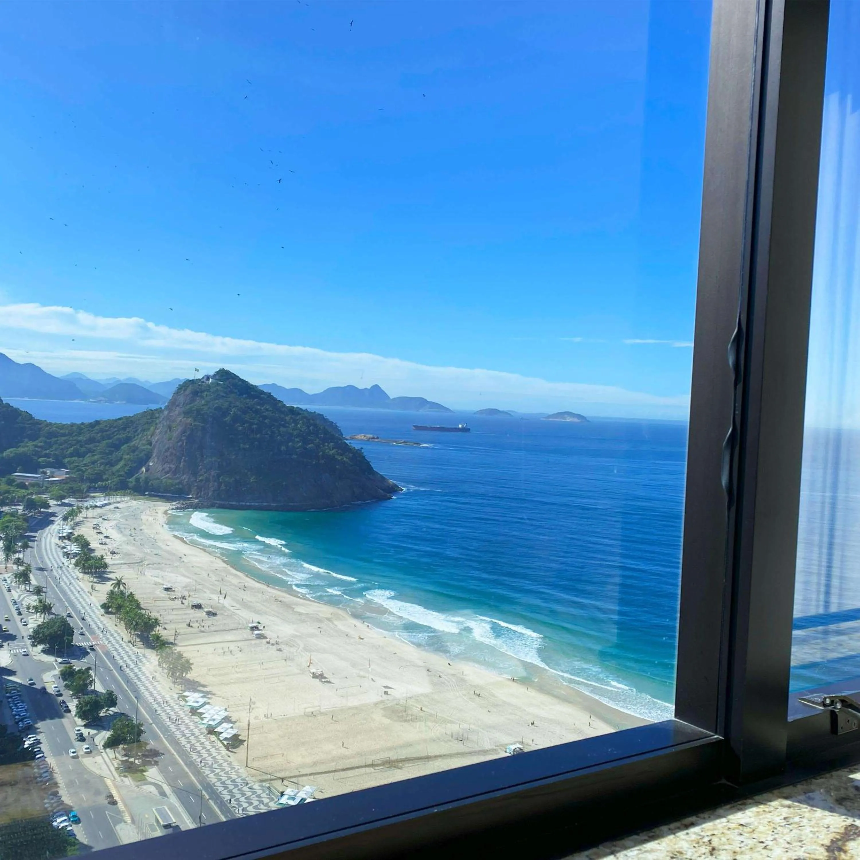 View (from property/room) in Hilton Copacabana Rio de Janeiro