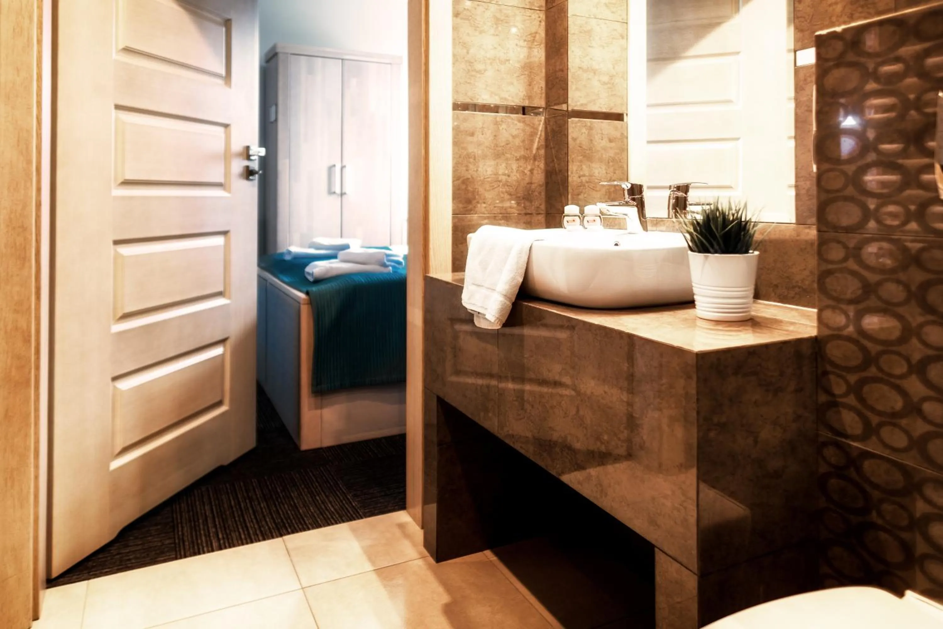 Bathroom, Bed in Pawie Oczko