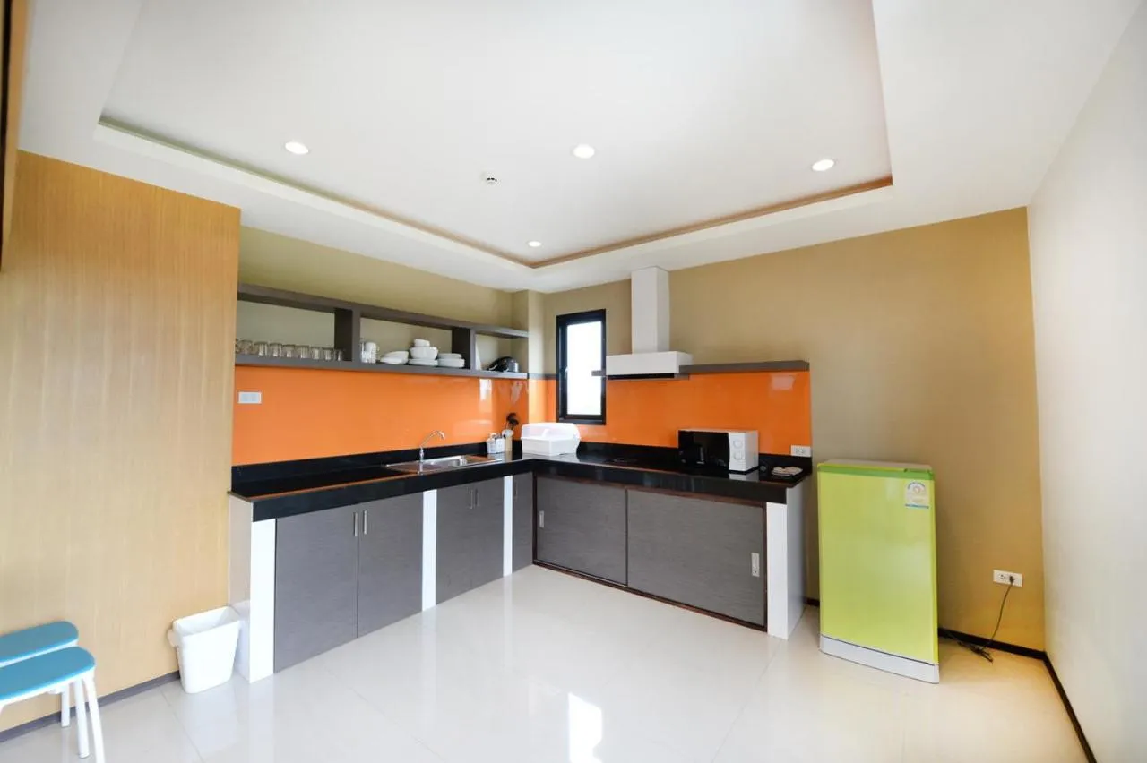 Kitchen or kitchenette in Paradise Resort