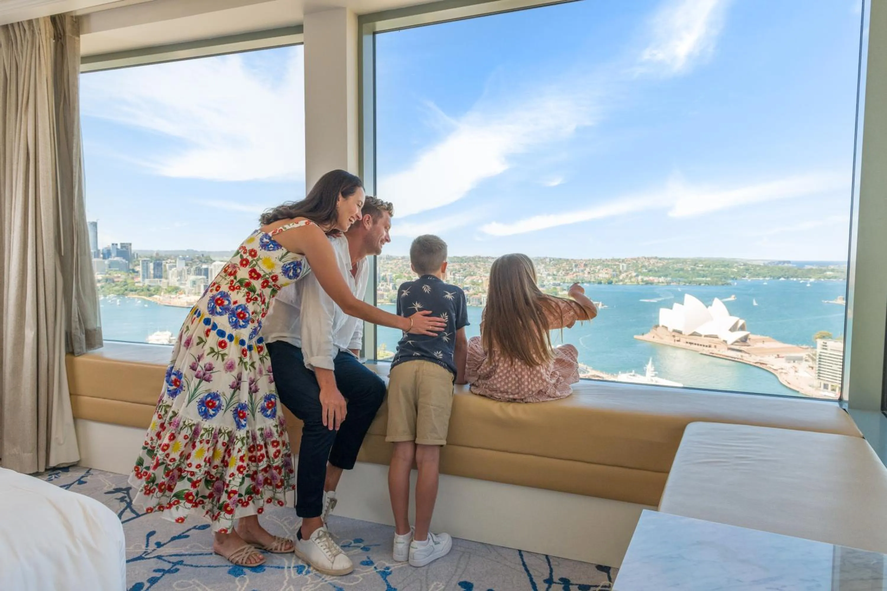 People in Shangri-La Sydney