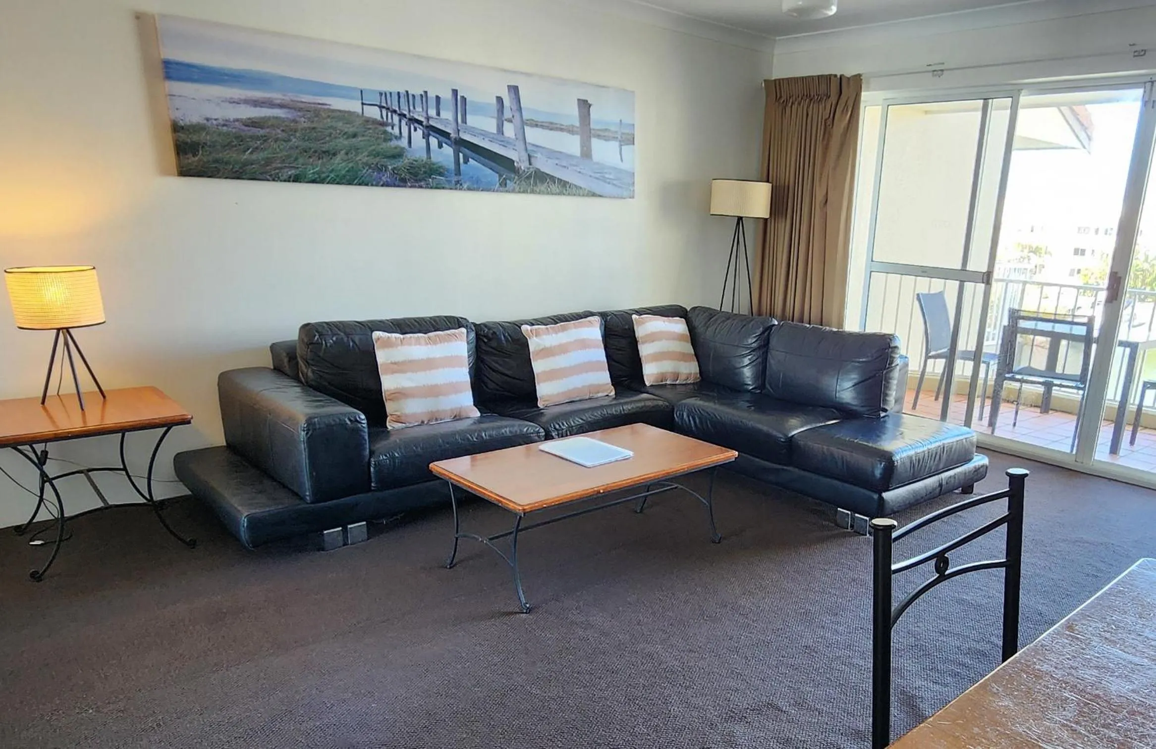 Living room in Bayview Waters Apartments