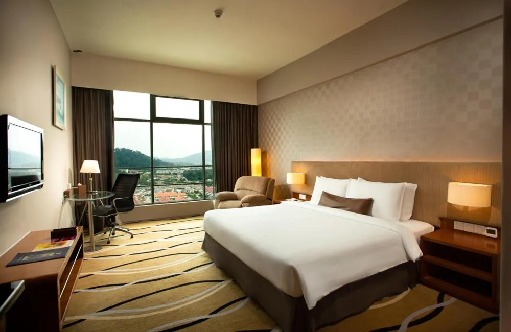 Bed in Zenith Hotel Kuantan