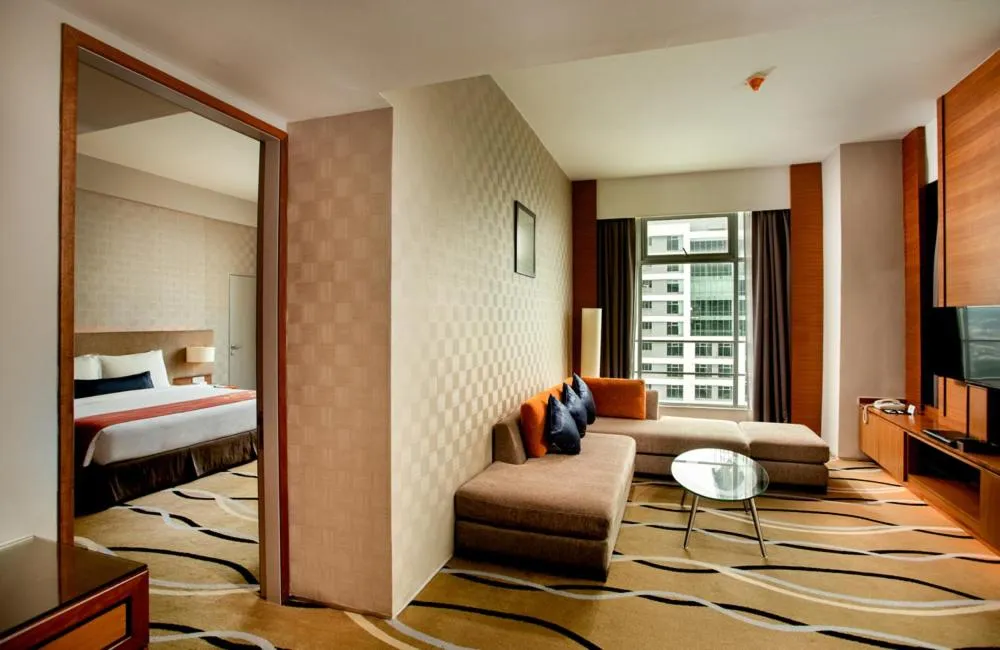 Bed in Zenith Hotel Kuantan