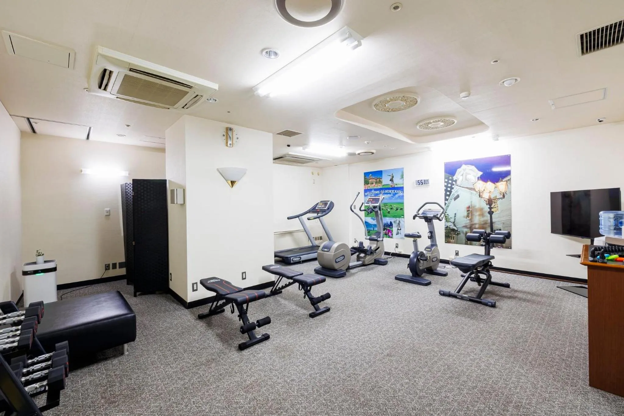 Fitness centre/facilities in ANA Holiday Inn Sapporo Susukino by IHG