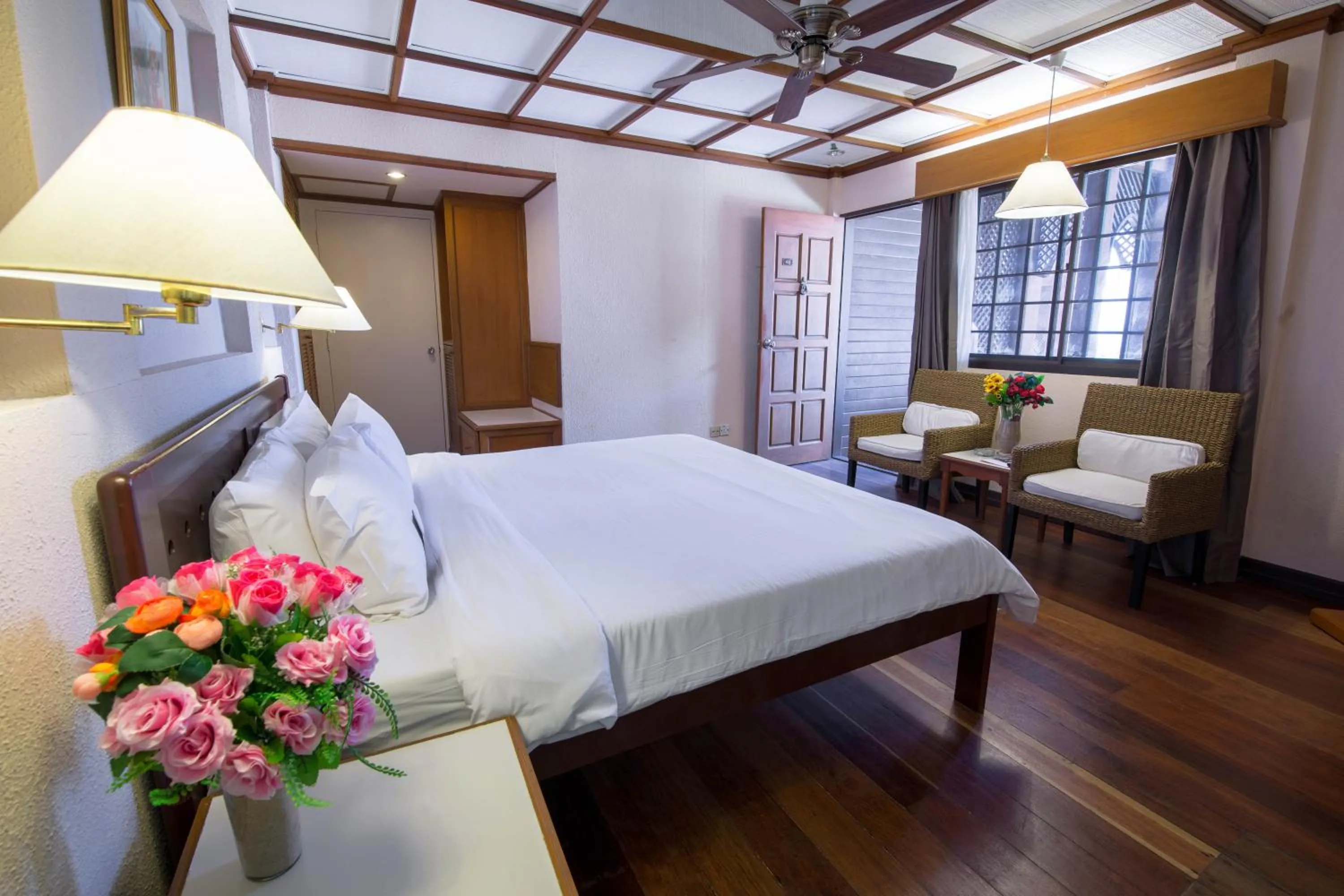 Bed in Berjaya Tioman Resort
